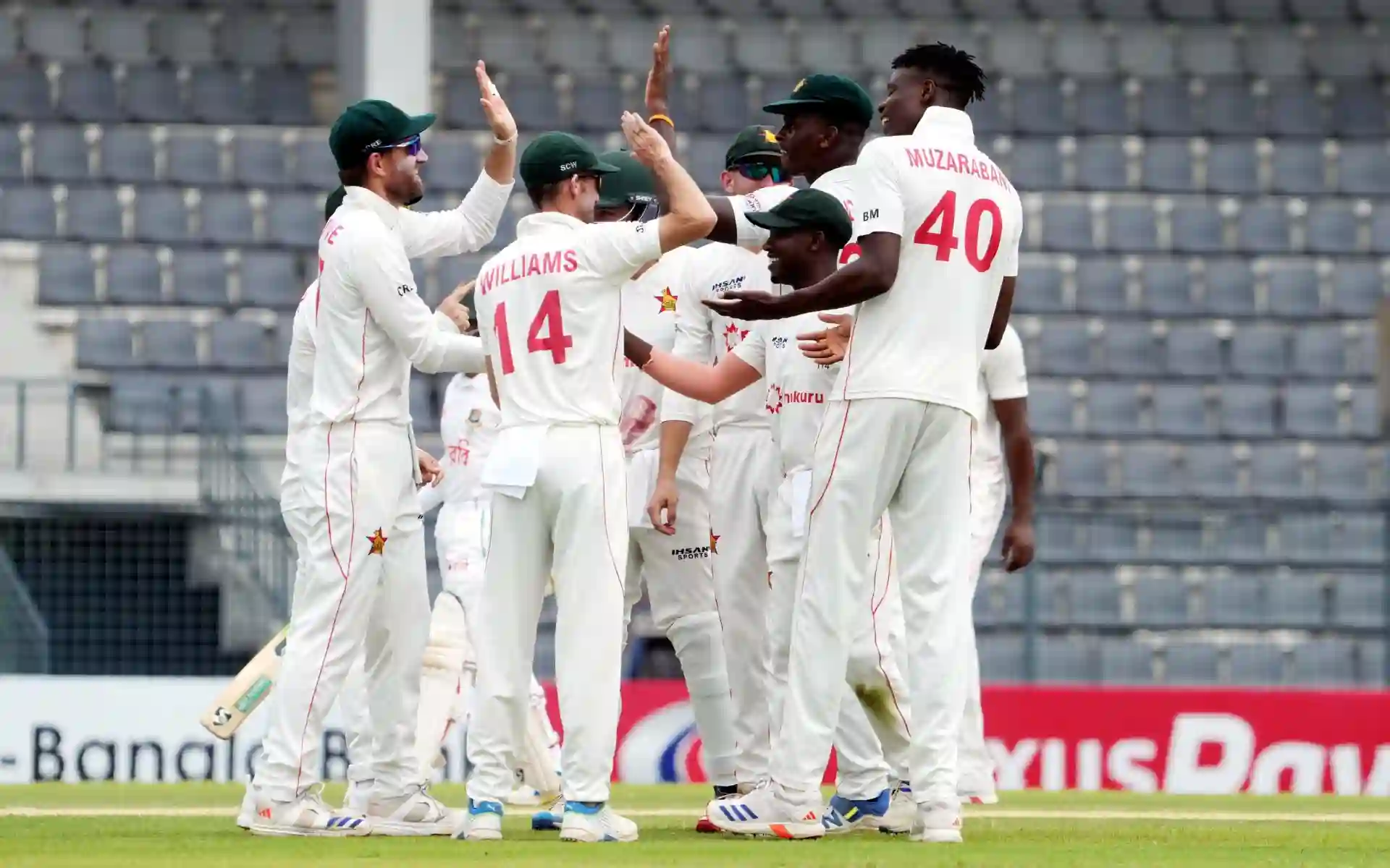 Bennett's Twin 50s Overcome Mehidy Hasan’s 10-Fer As ZIM Go 1-0 Up Vs Bangladesh Bennett's Twin 50s Overcome Mehidy Hasan’s 10-Fer As ZIM Go 1-0 Up Vs Bangladesh