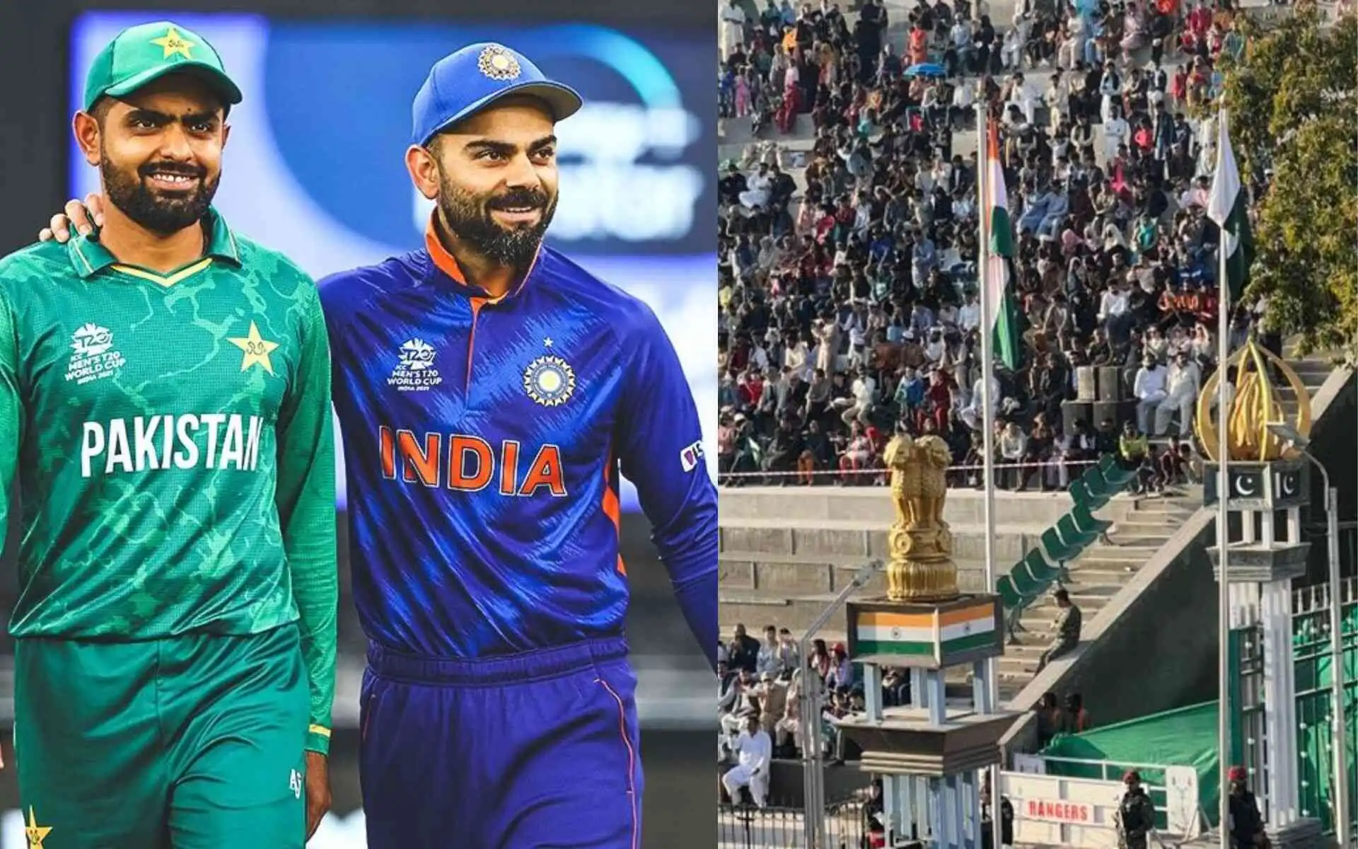 Babar Azam and Virat Kohli (Source: @davina_thfc/X.com)