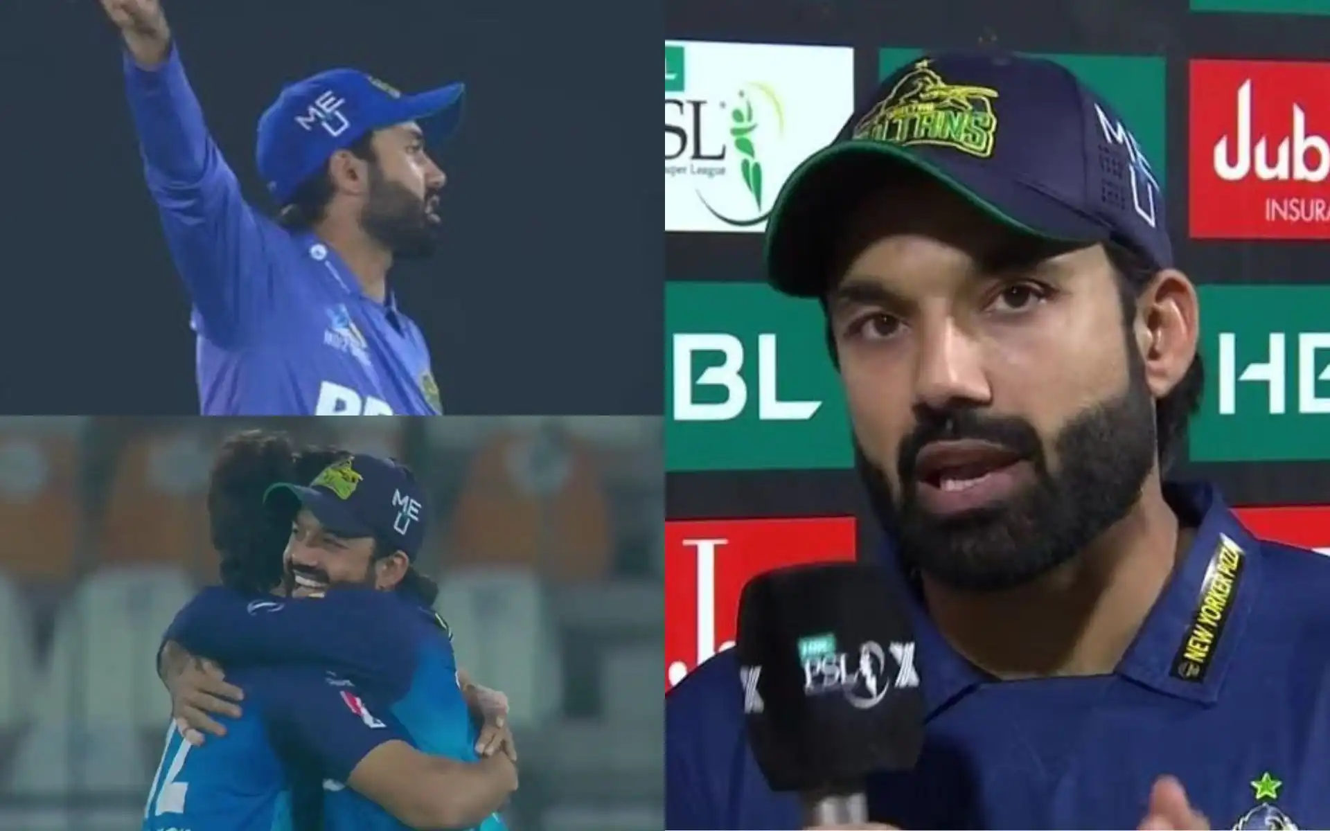 Mohammad Rizwan for Multan Sultans. [Source - fiz_riz16/x.com]