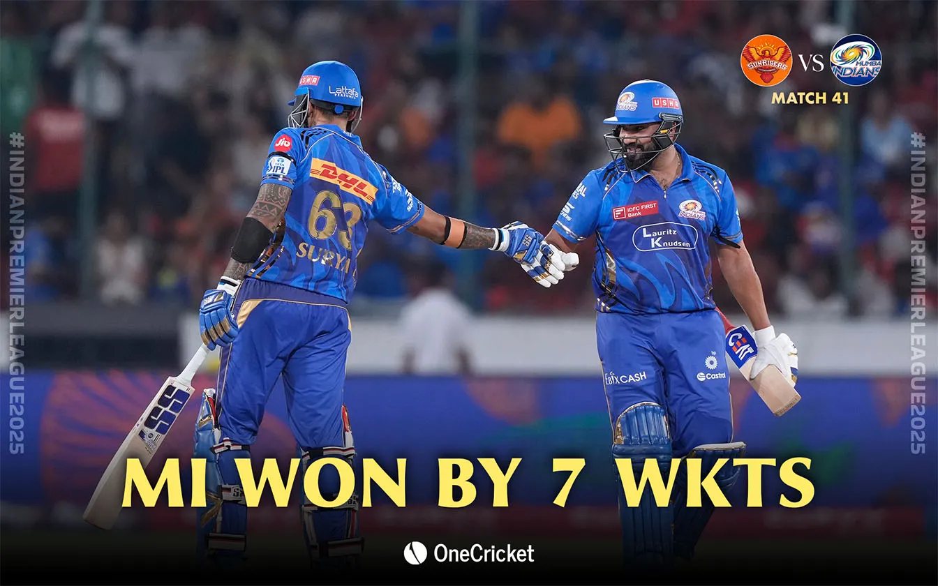 SRH vs MI (Source: OneCricket)
