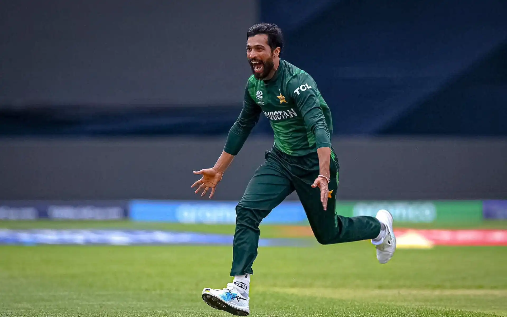 Mohammed Amir for Pakistan in T20 World Cup 2024 (Source:@CricCrazyJohns/X.com)