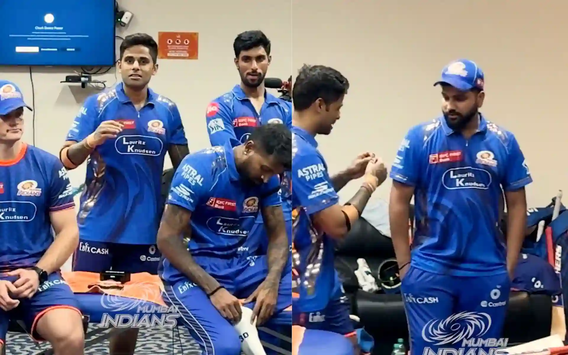SKY Hilariously Searches For Rohit Sharma; Awards Him Prestigious Badge For Heroics vs SRH SKY Hilariously Searches For Rohit Sharma; Awards Him Prestigious Badge For Heroics vs SRH