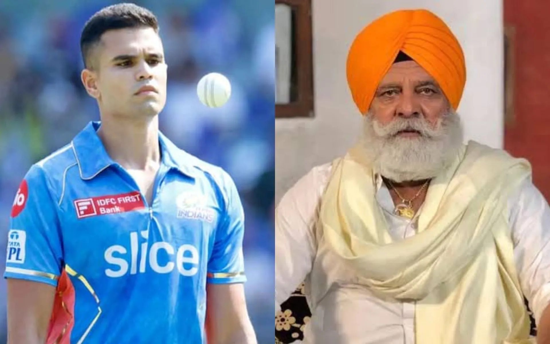Arjun Tendulkar & Yograj Singh [Source: @mufaddal_vohra, @BarkusMaximus/x.com]