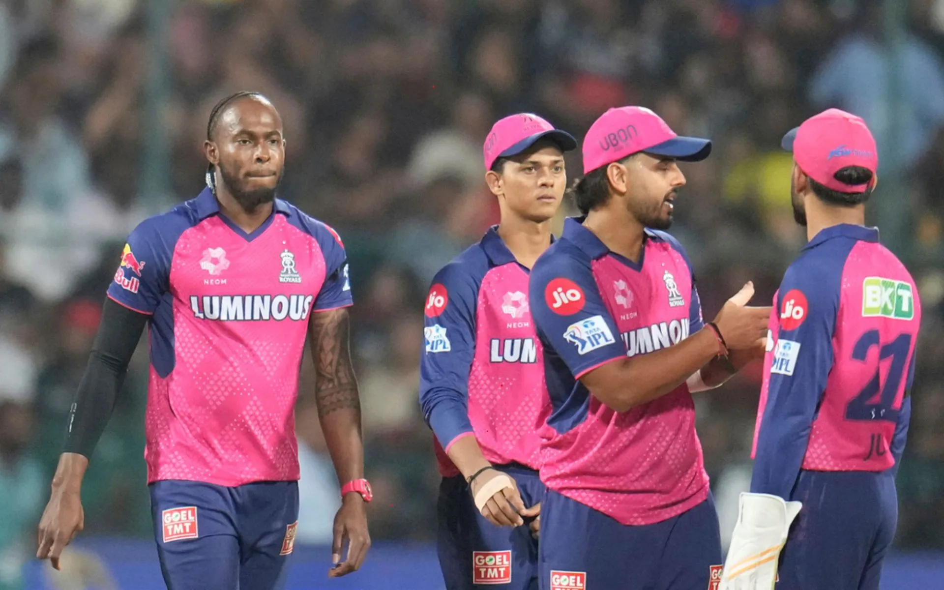 Rajasthan Royals players in IPL 2025 (Source: AP Photos)