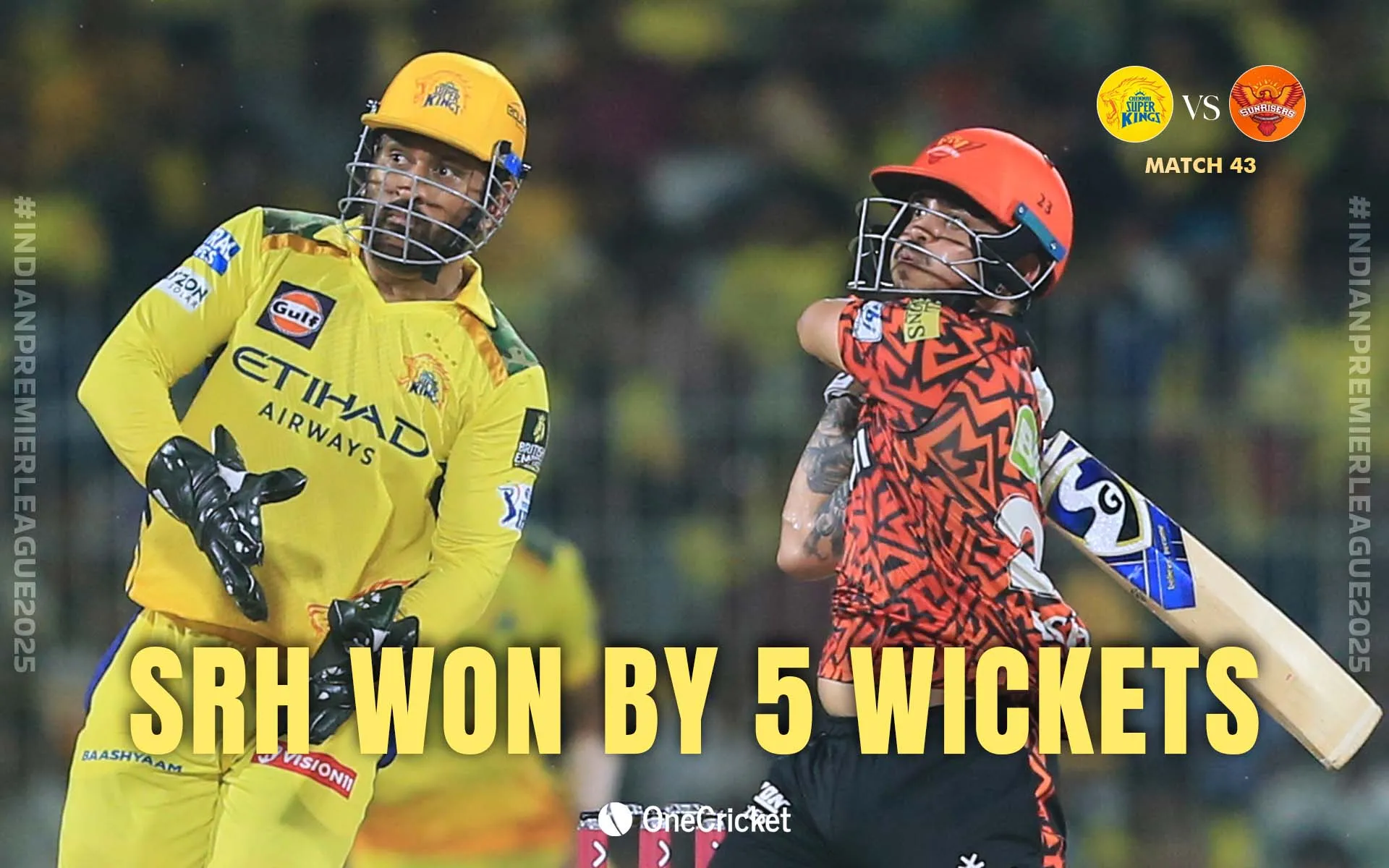 CSK vs SRH [Source: OneCricket]