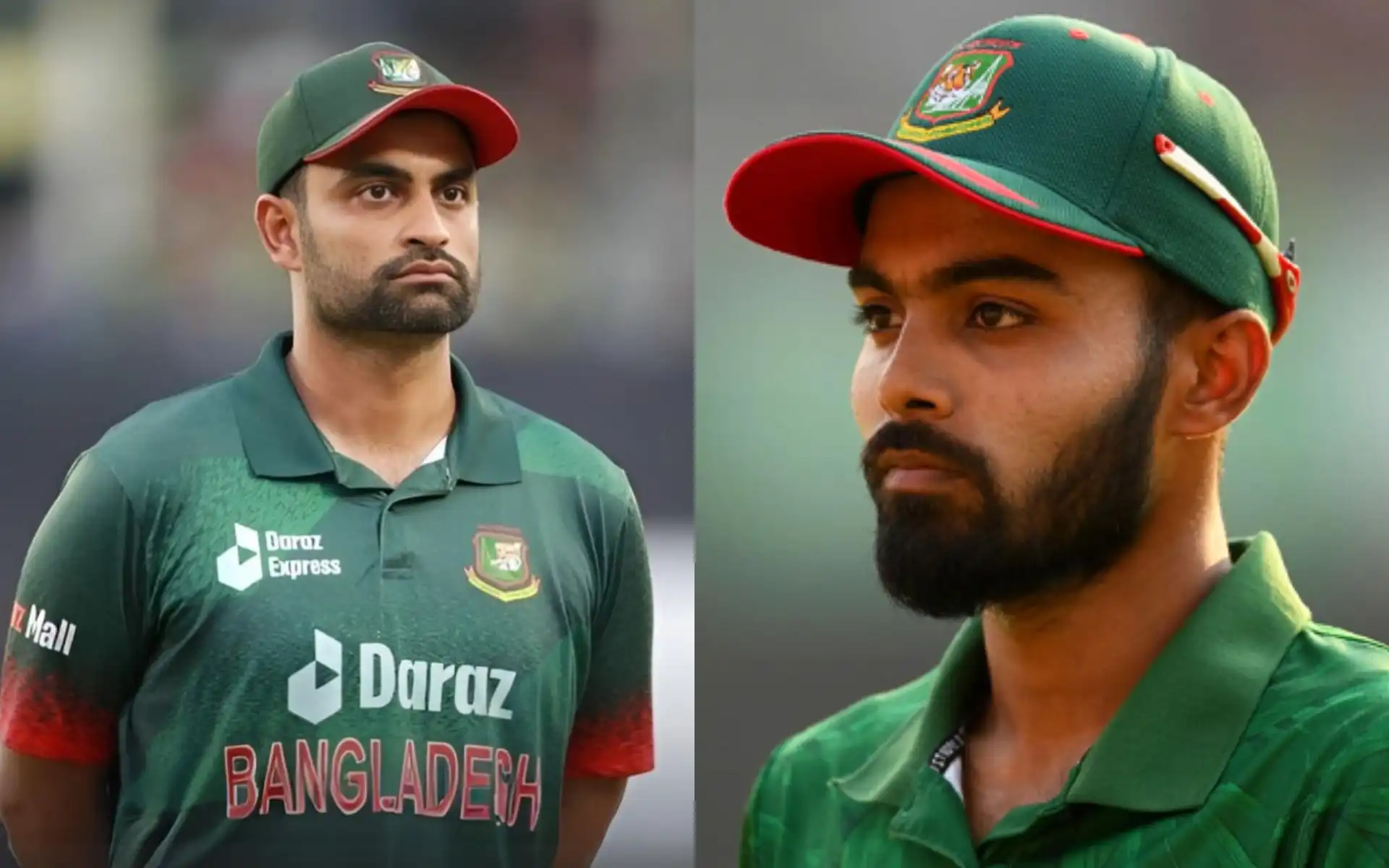 Tamim Iqbal and Towhid Hridoy [Source: @Shami1302/X]