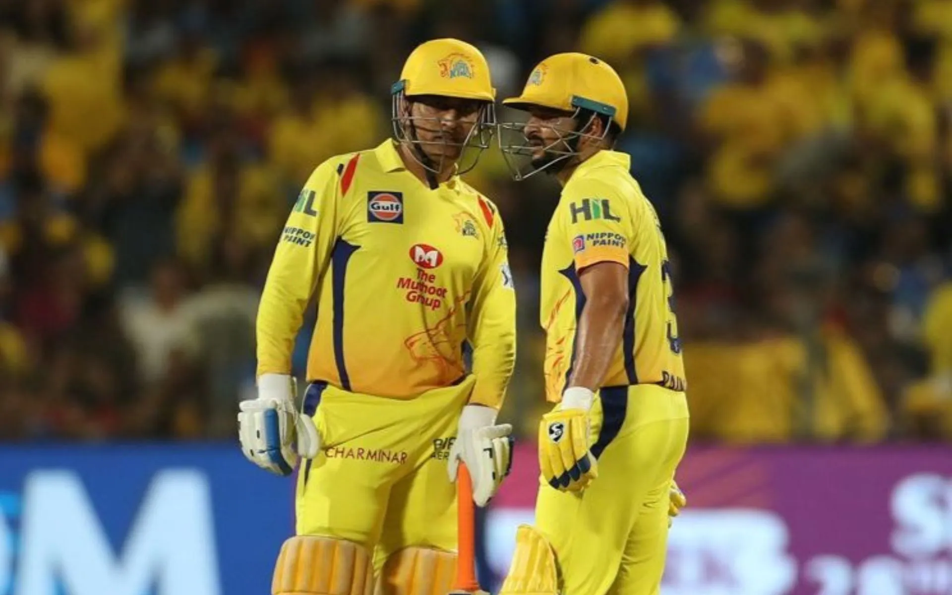 Raina Backs Dhoni (Source: @Diptiranjan_7/x.com)