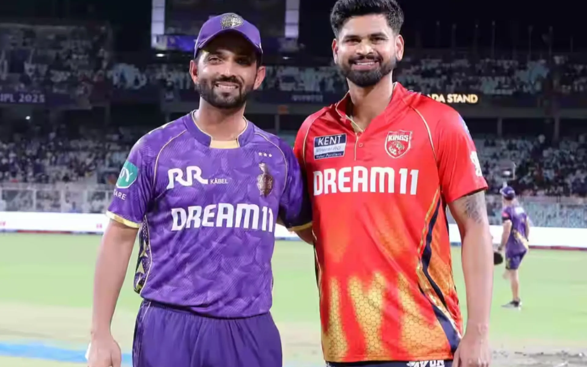 KKR Vs PBKS toss [Source: AP Photo]

