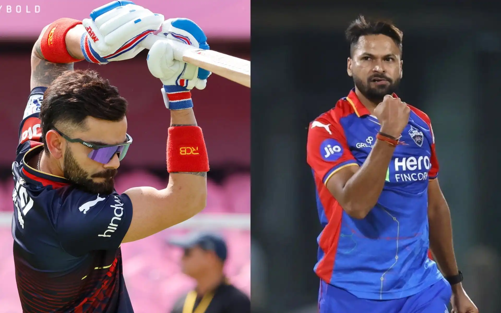 Player Battles To Watch Out In DC vs RCB [Source: @imVkohlifanSHSP, @mufaddal_vohra/X.com]