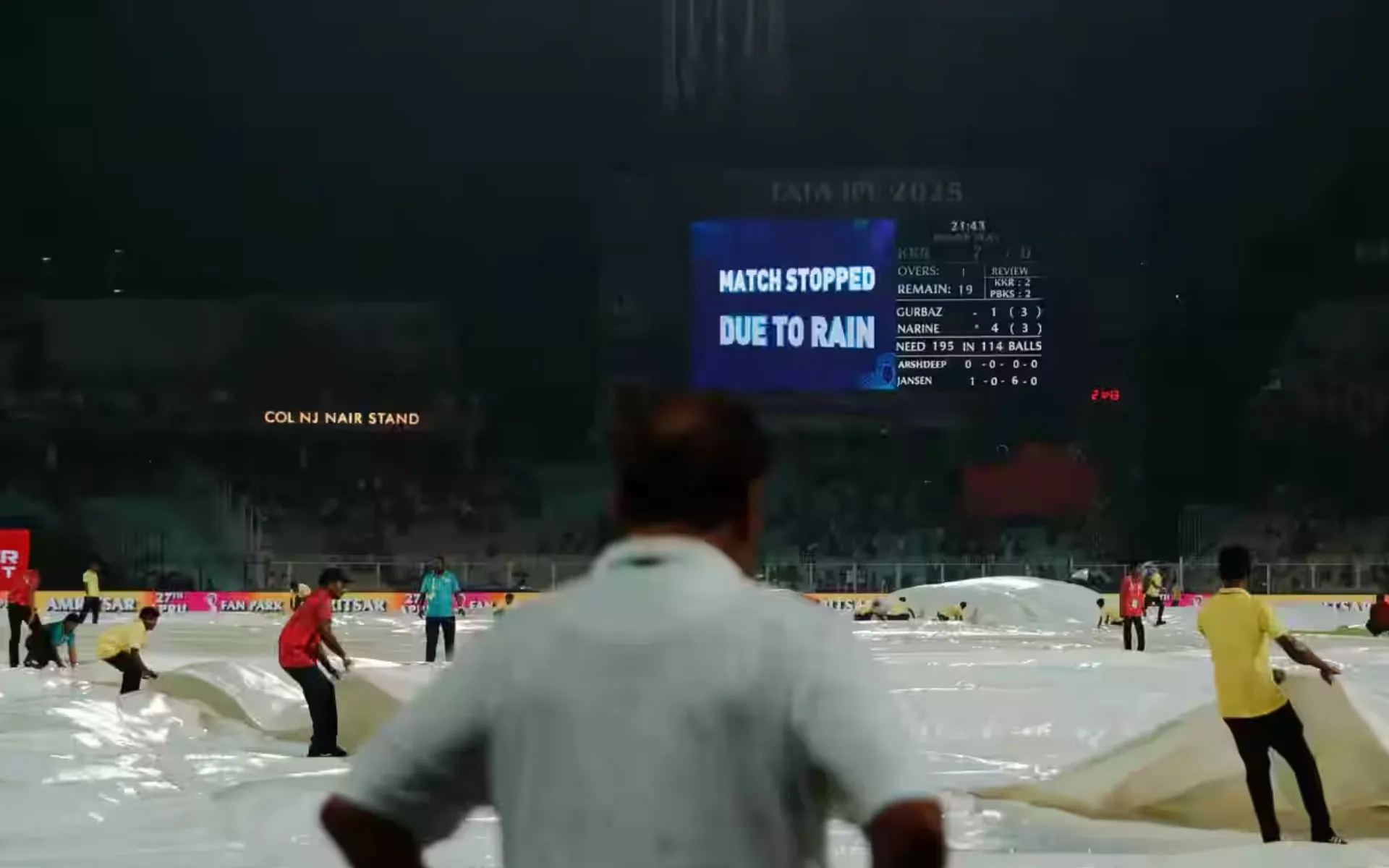 What if rain abandons KKR Vs PBKS match [Source: IPLT20.com]