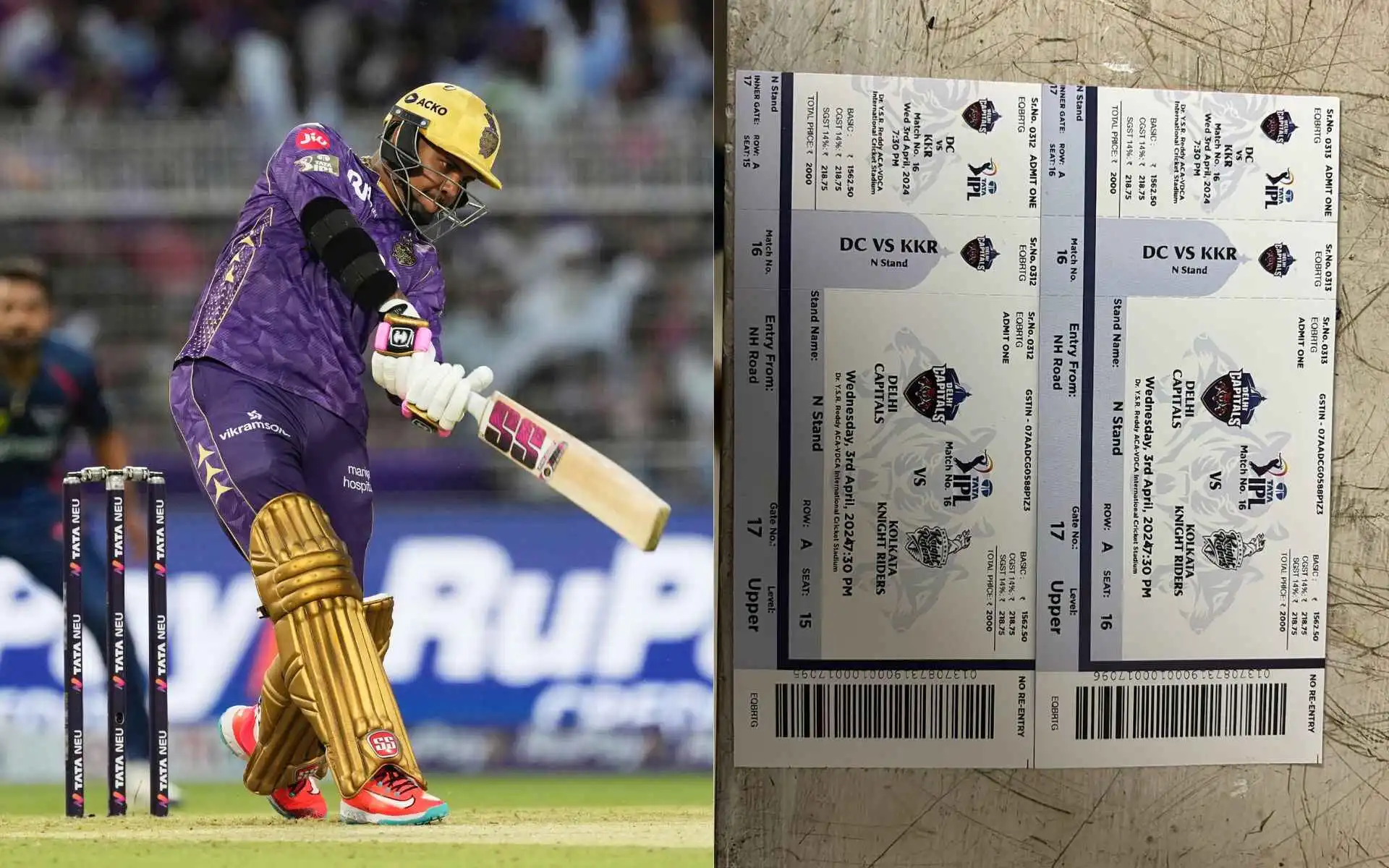 DC Vs KKR (Source:@Roshith224,x.com)