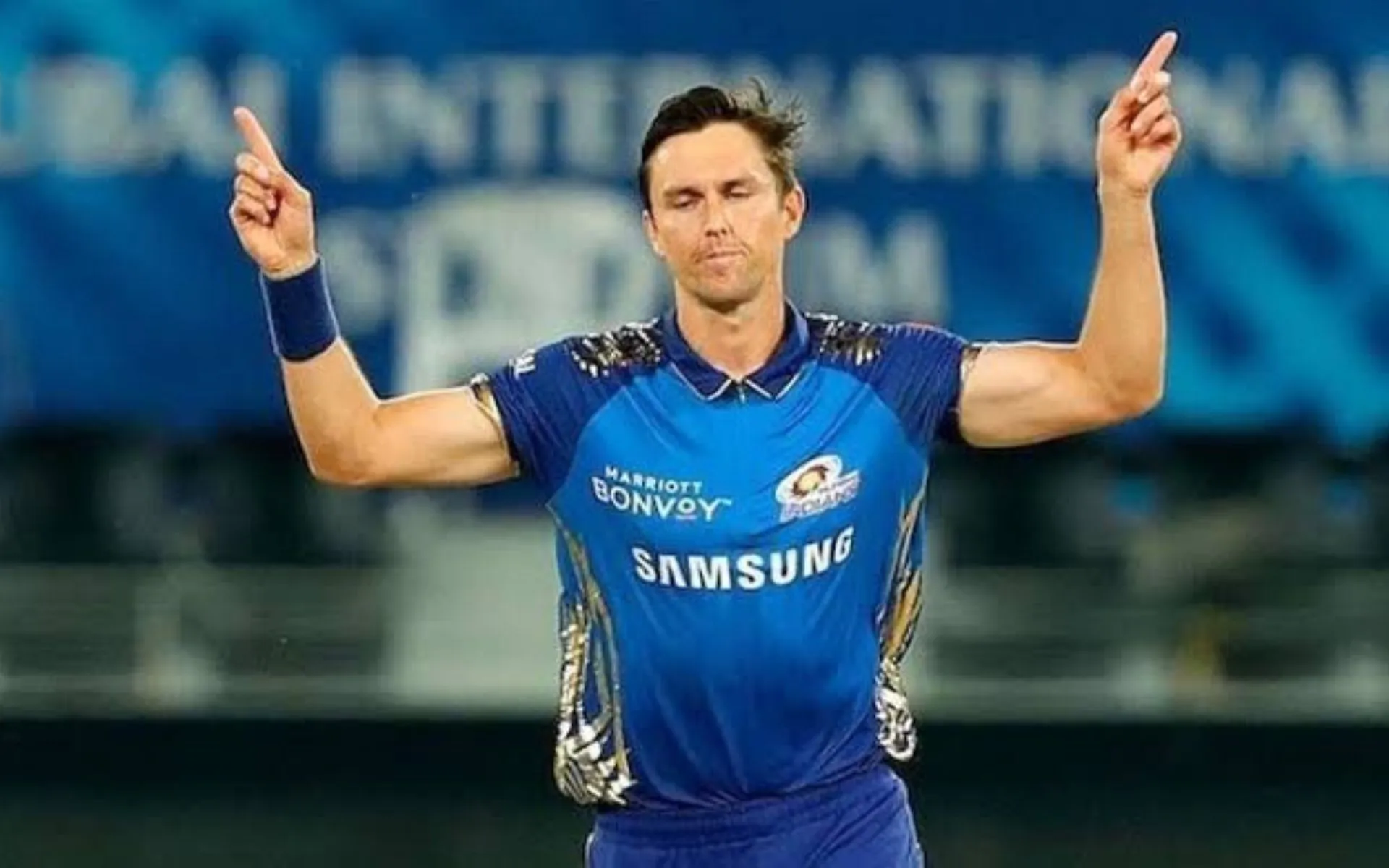 Trent Boult In IPL (Source: @NishaR045_/x.com)