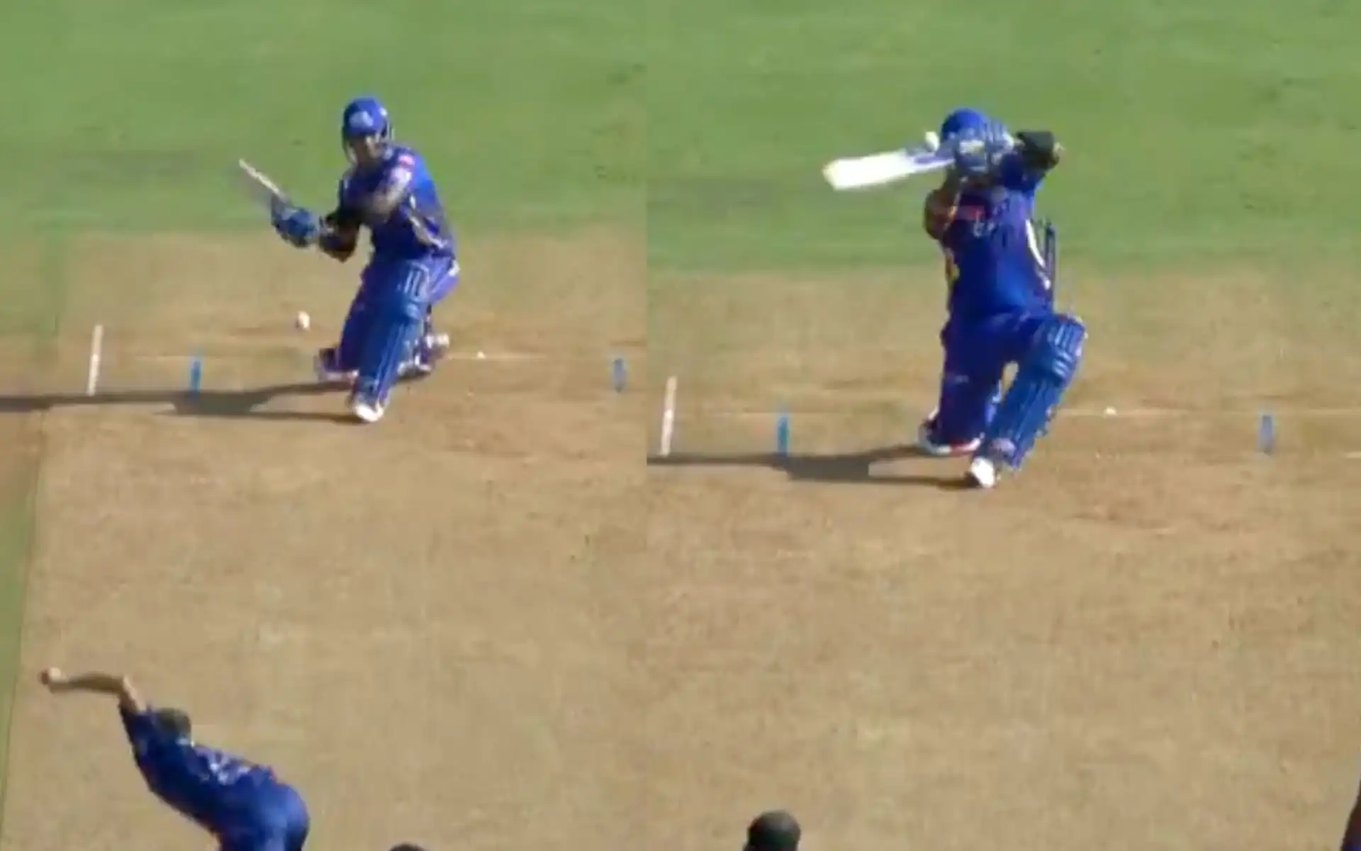 Suryakumar Yadav against Price Yadav (Source:@IPL/X.com)