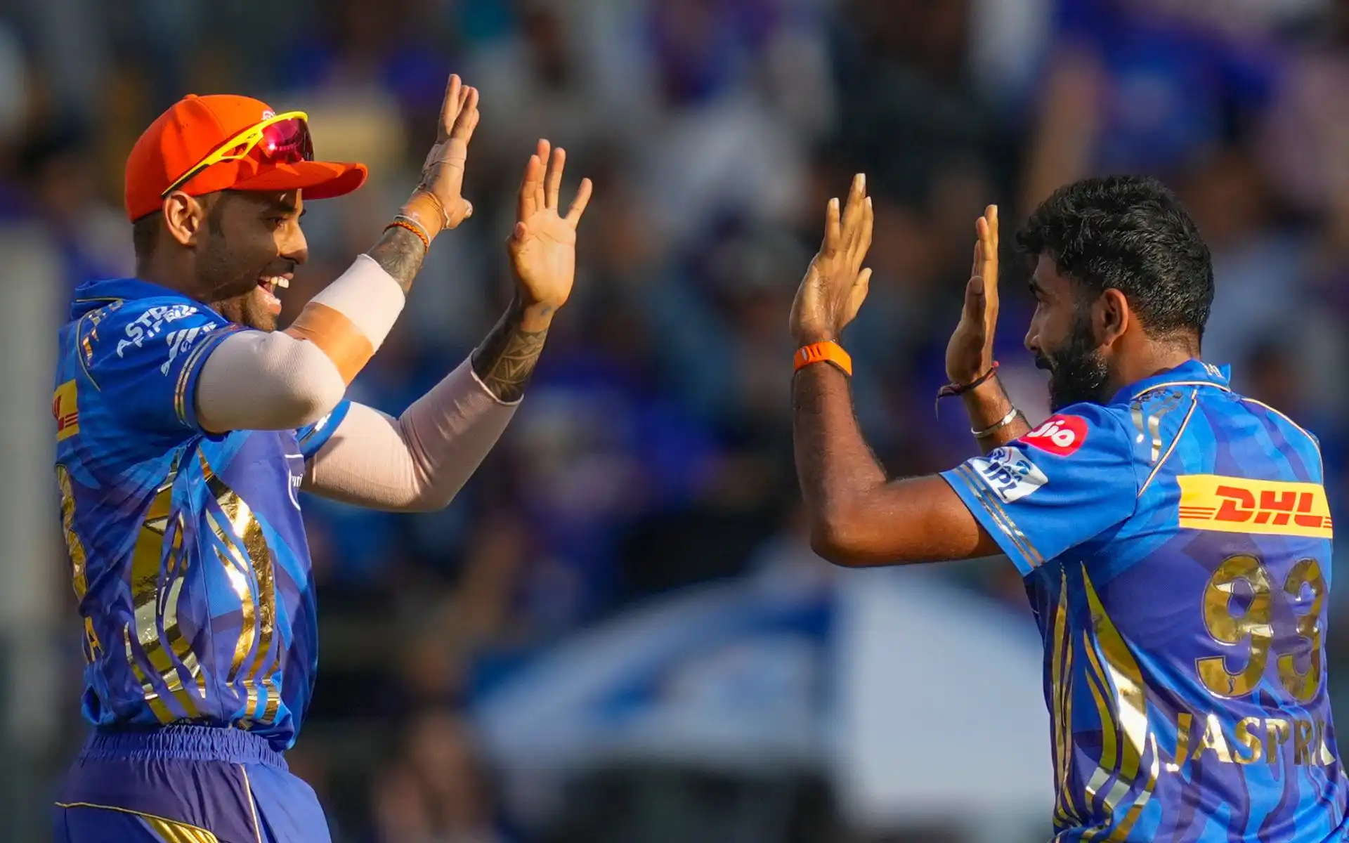 SKY and Bumrah - (Source : @AP)
