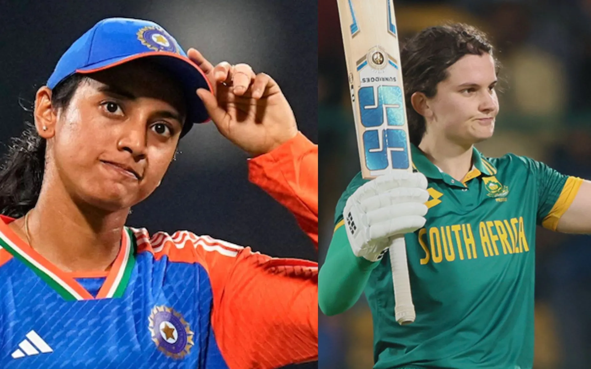 Smriti Mandhana and Laura Wolvaardt [Source: @Werries_/X]