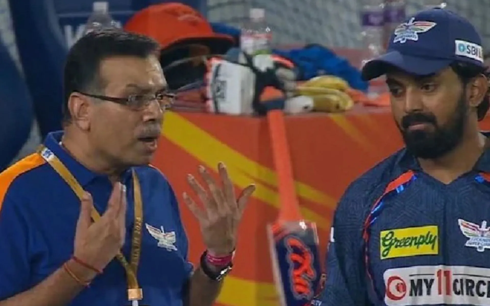 Sanjeev Goenka's Heated Moment With Rahul In IPL 2024 (Source: @avgphoenixguy/x.com)