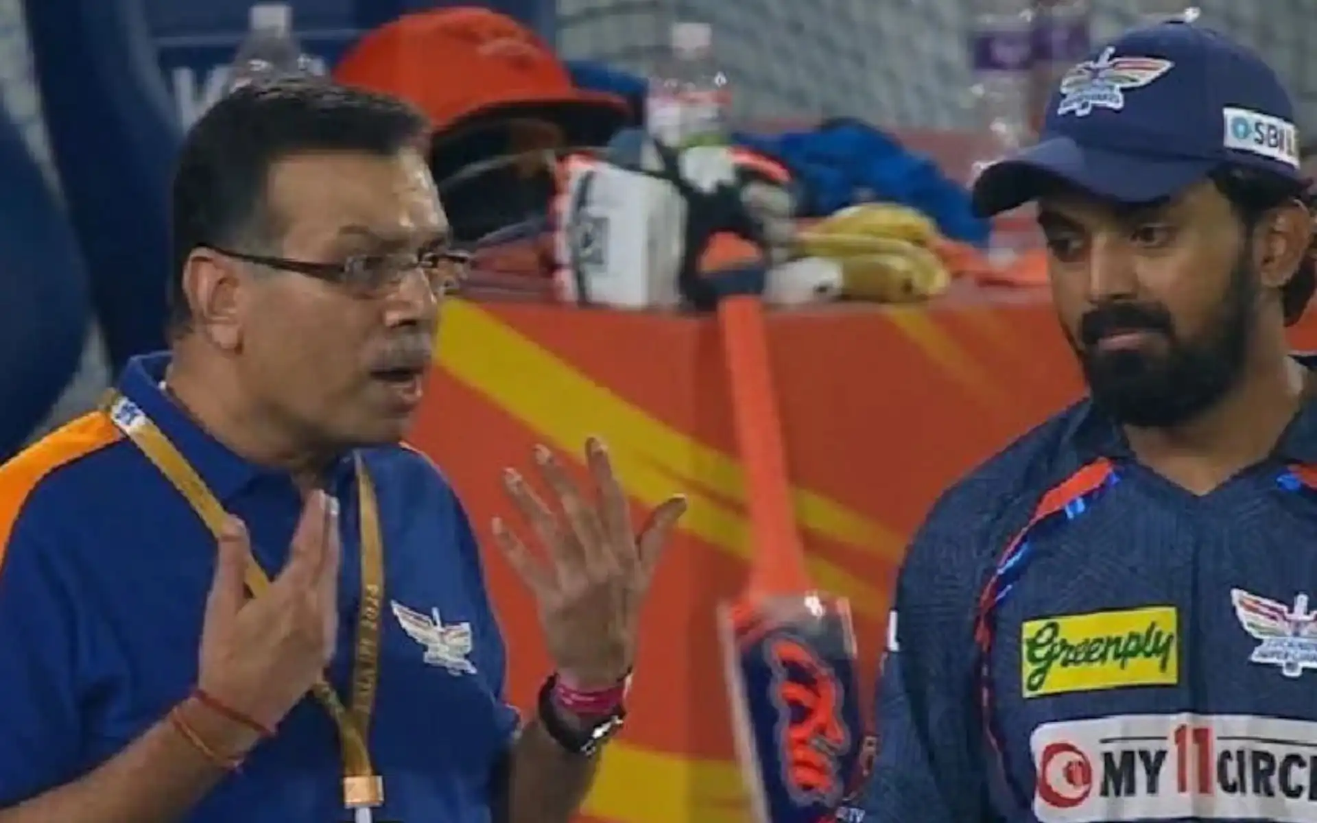 Sanjeev Goenka's Heated Moment With Rahul In IPL 2024 (Source: @avgphoenixguy/x.com)