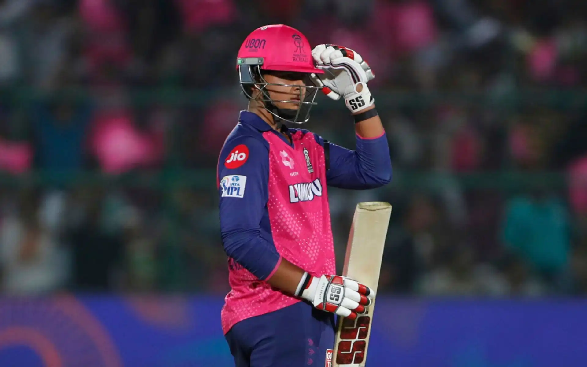Suryavanshi slams fastest fifty of IPL 2025 [Source: AP Photo]
