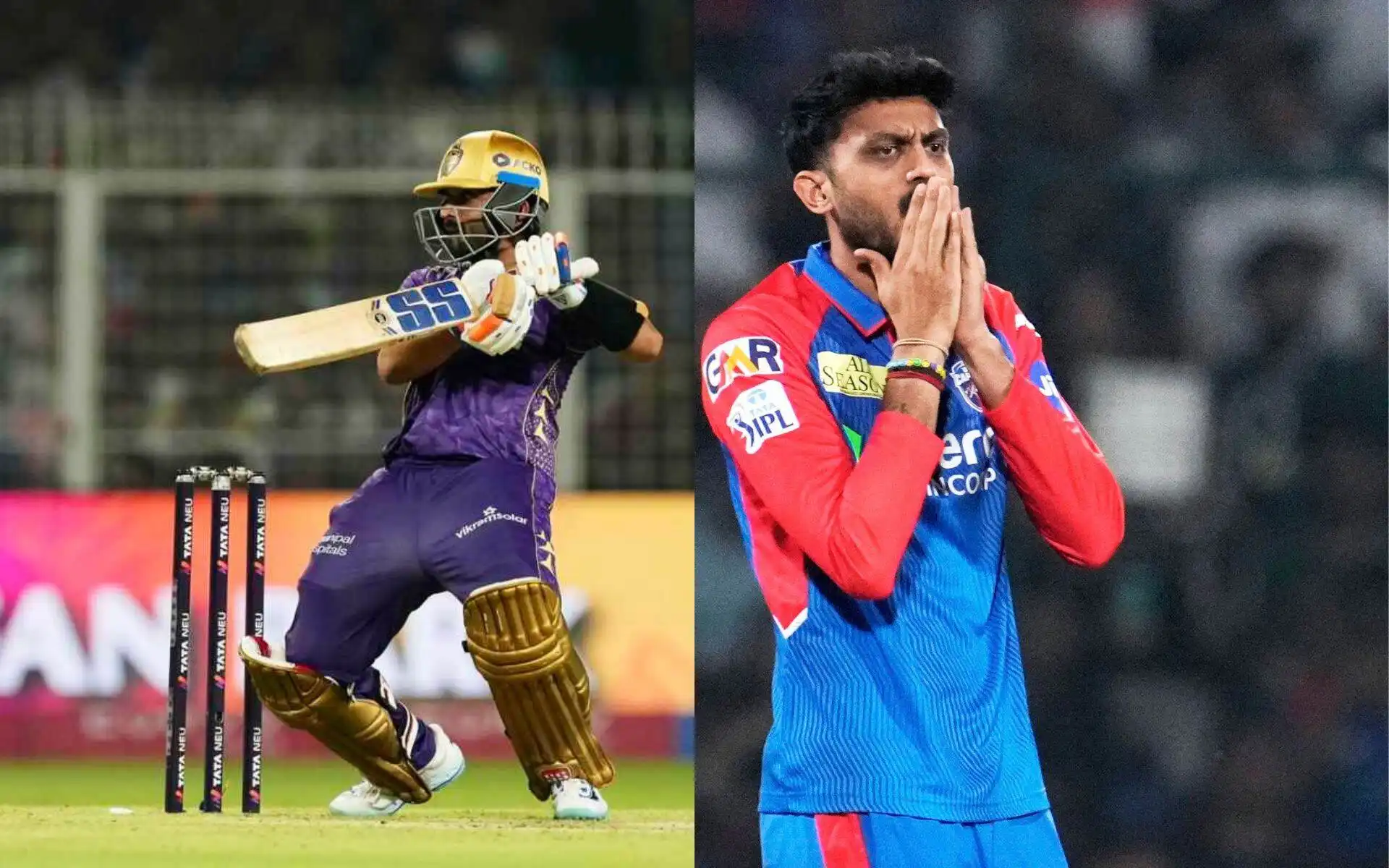 The DC vs KKR rivalry has always been a fascinating watch (X.COM/@KkrKaravan/@Shivam_Verma_98)