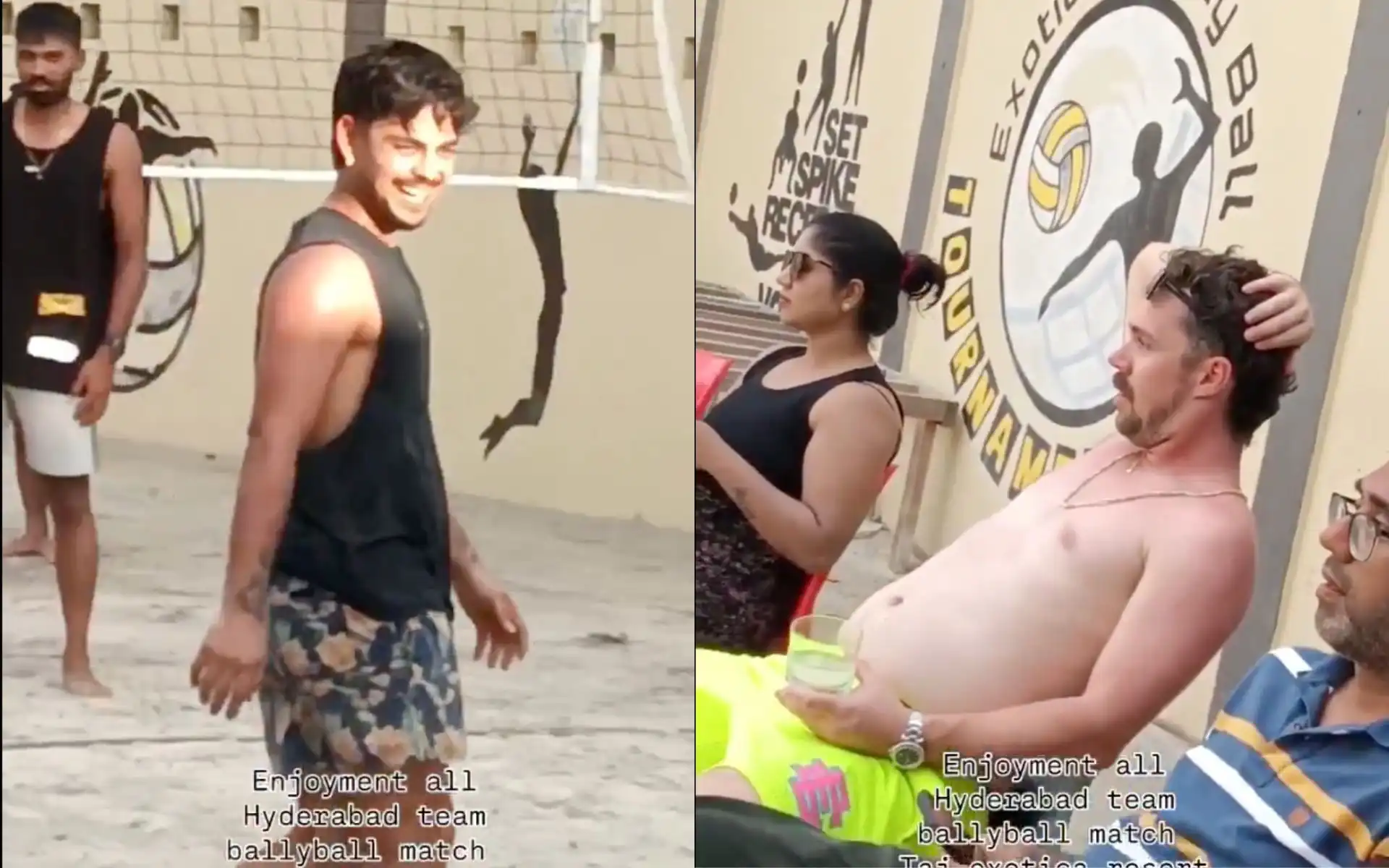 SRH Players Chill in Maldives [Source: @mufaddal_vohra/X.com]