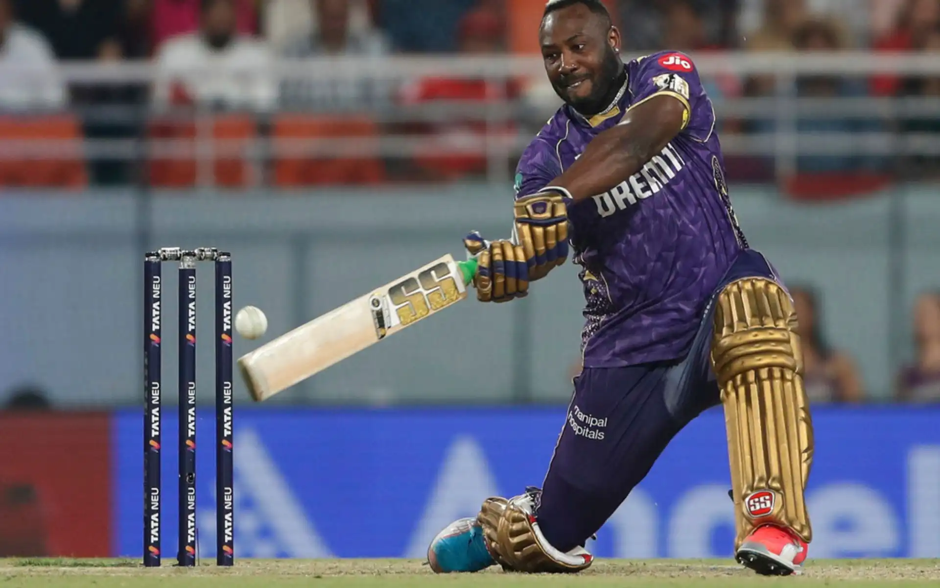 Andre Russell in IPL 2025 (Source: AP Photos)
