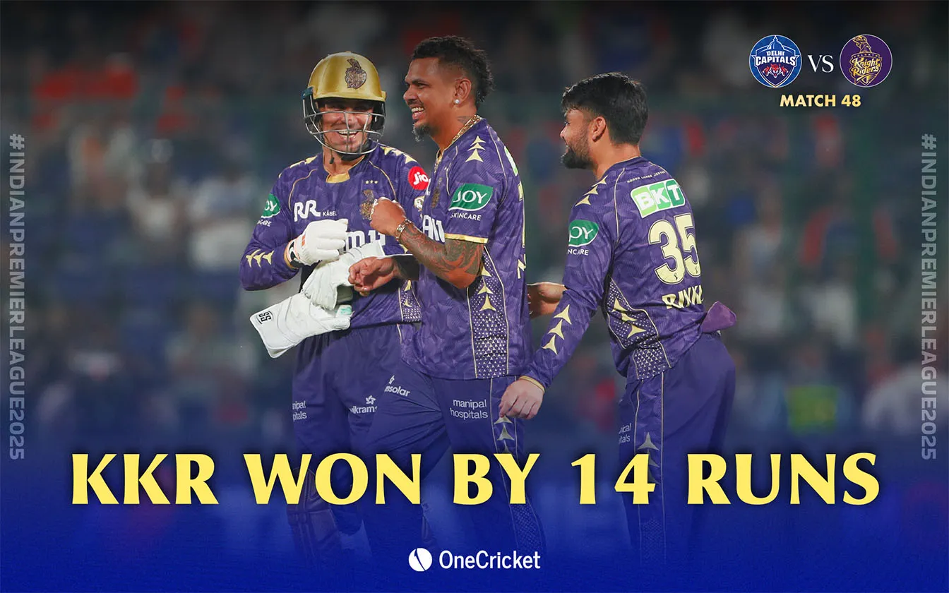 DC vs KKR [Source: OneCricket]