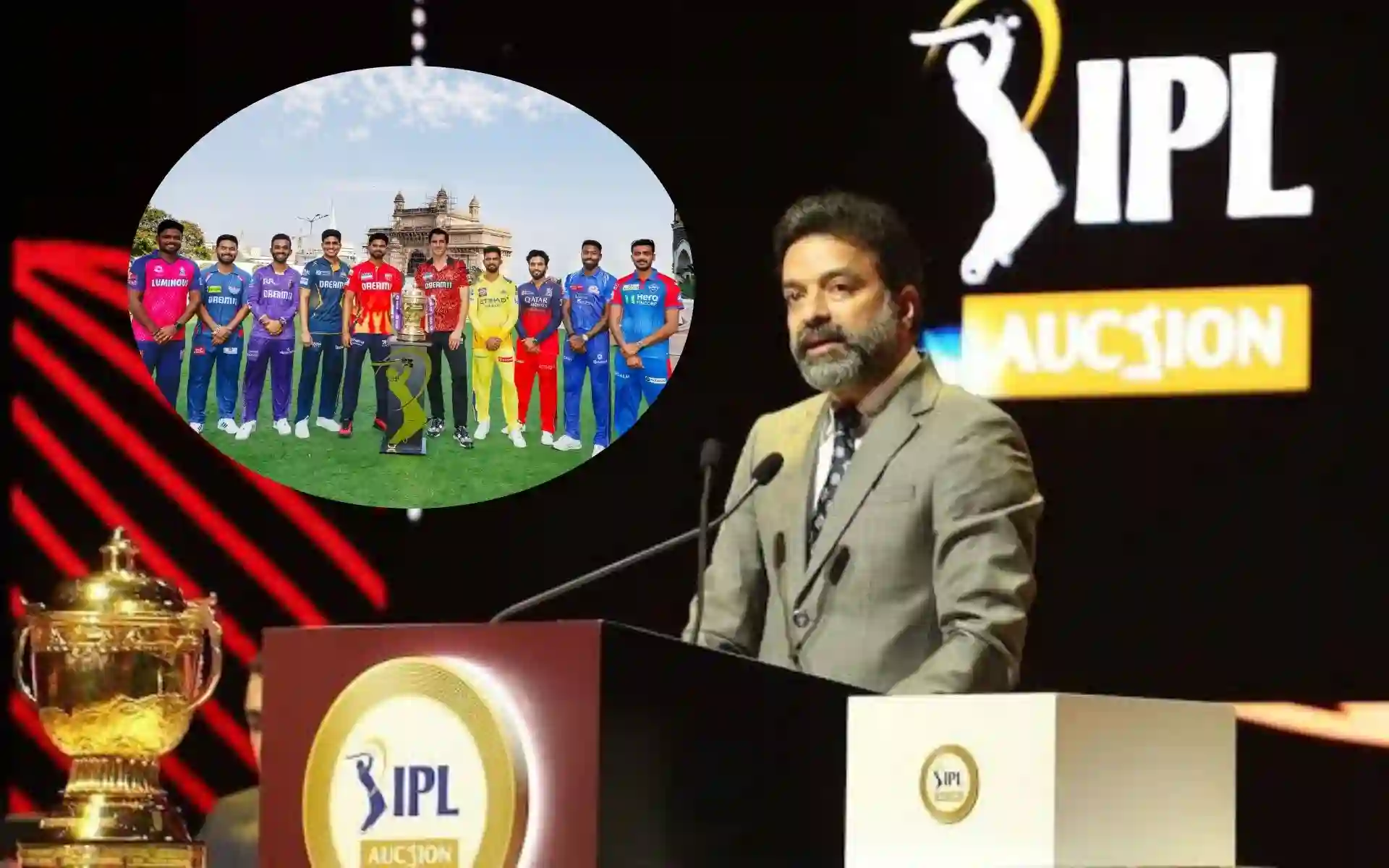 Arun Dhumal is the chairman of IPL (Source: @chasingtarget/X.com)