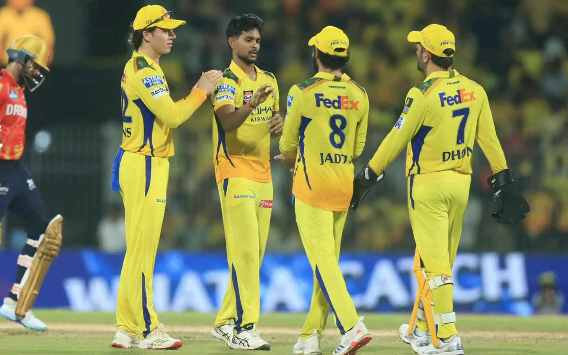 Chennai Super Kings against Punjab Kings (Source: AP Photos)
