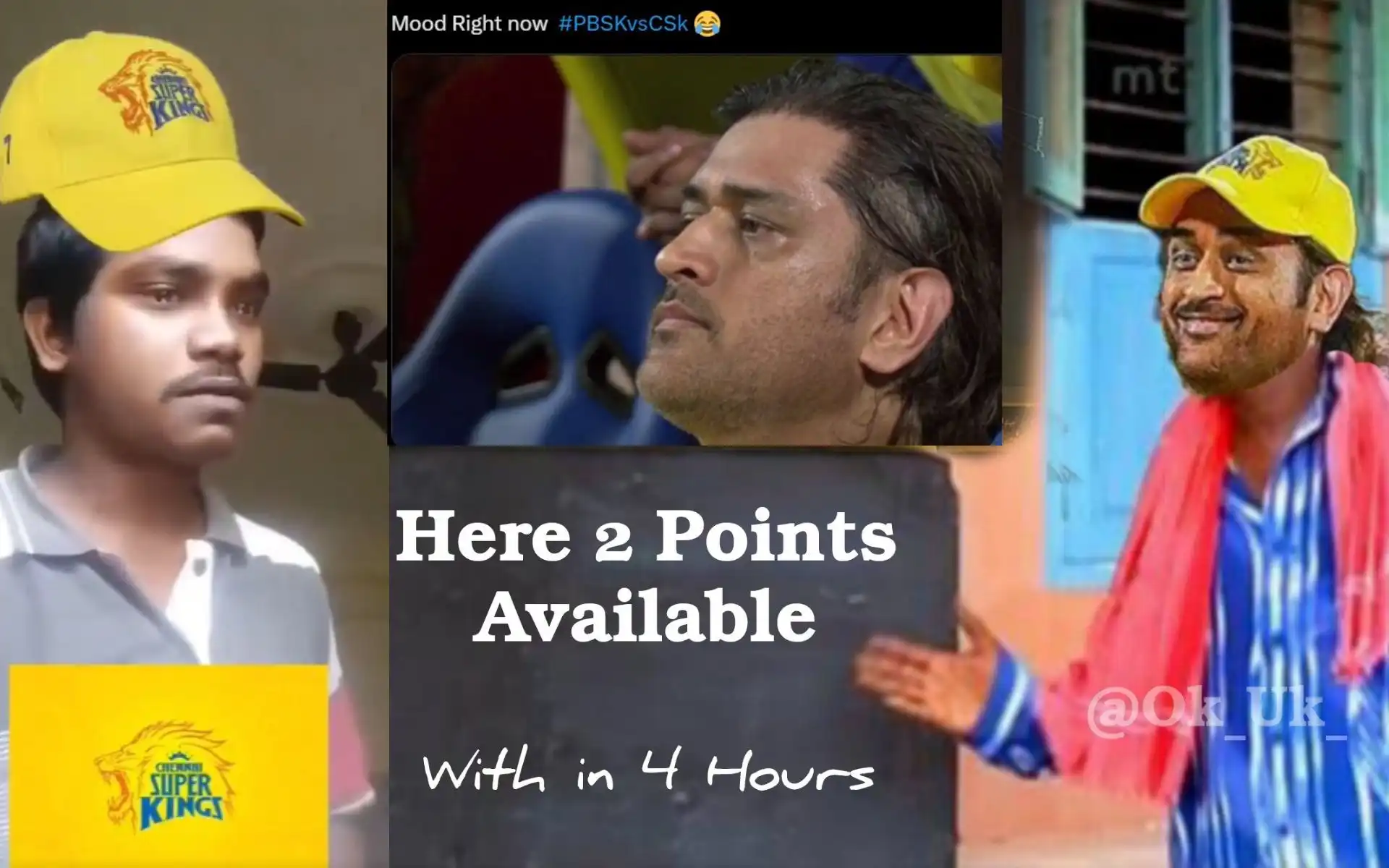 Fans troll CSK and MS Dhoni [Source: @Sivaraj_Twitz, @ok_uk_/x]