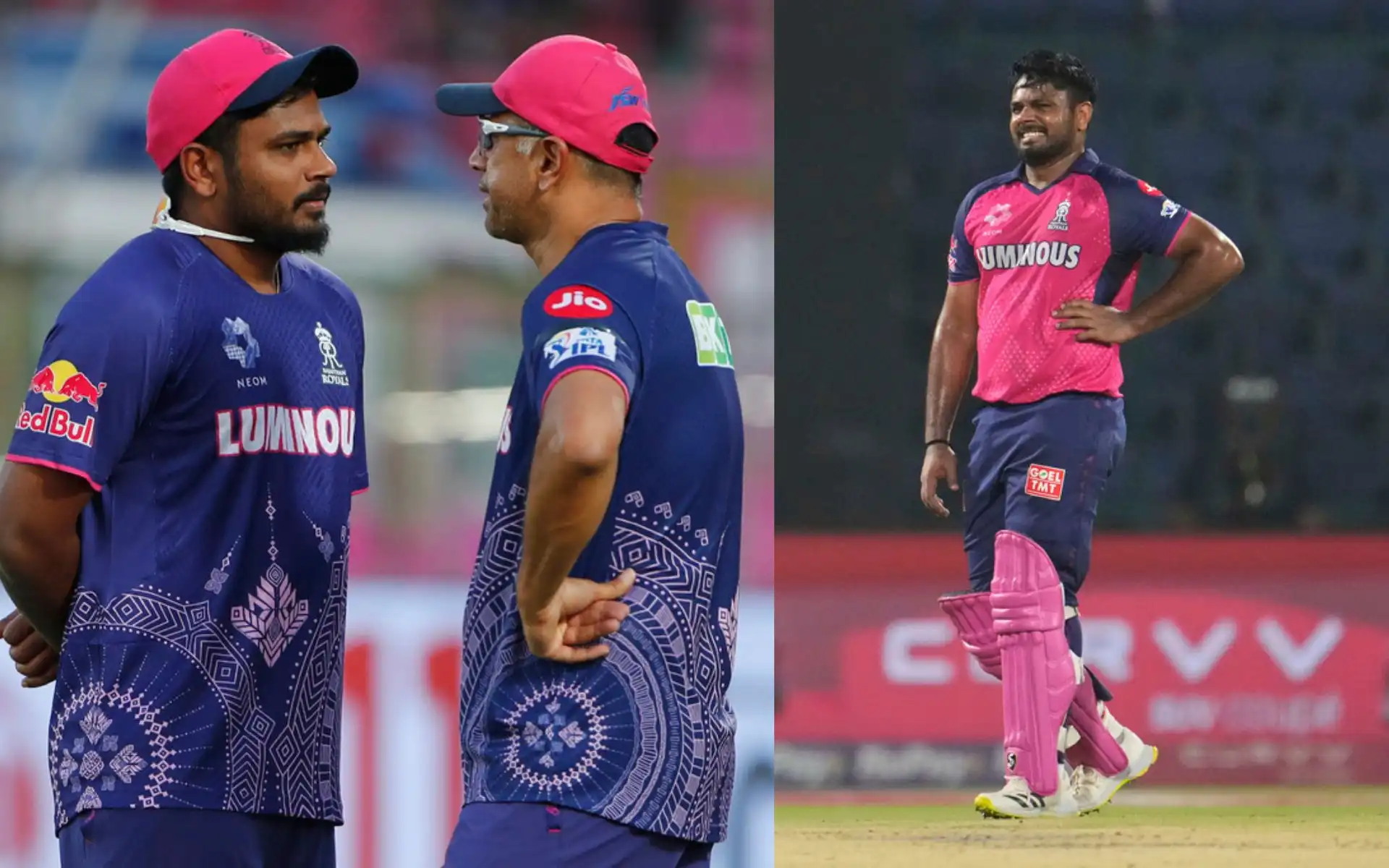 "Recovering Well But" Dravid Shares Massive Update On Sanju Samson' Injury Ahead Of MI Clash