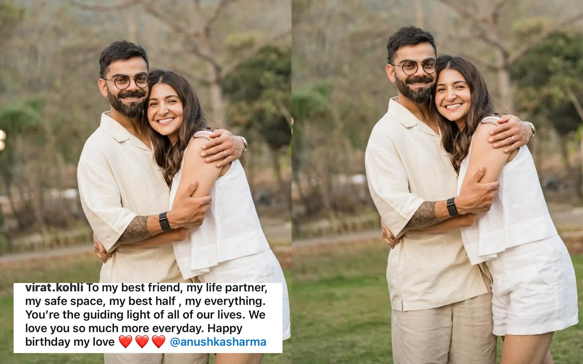 Virat Kohli's special love post for wife Anushka Sharma [Source: @ishi_178/X.com]
