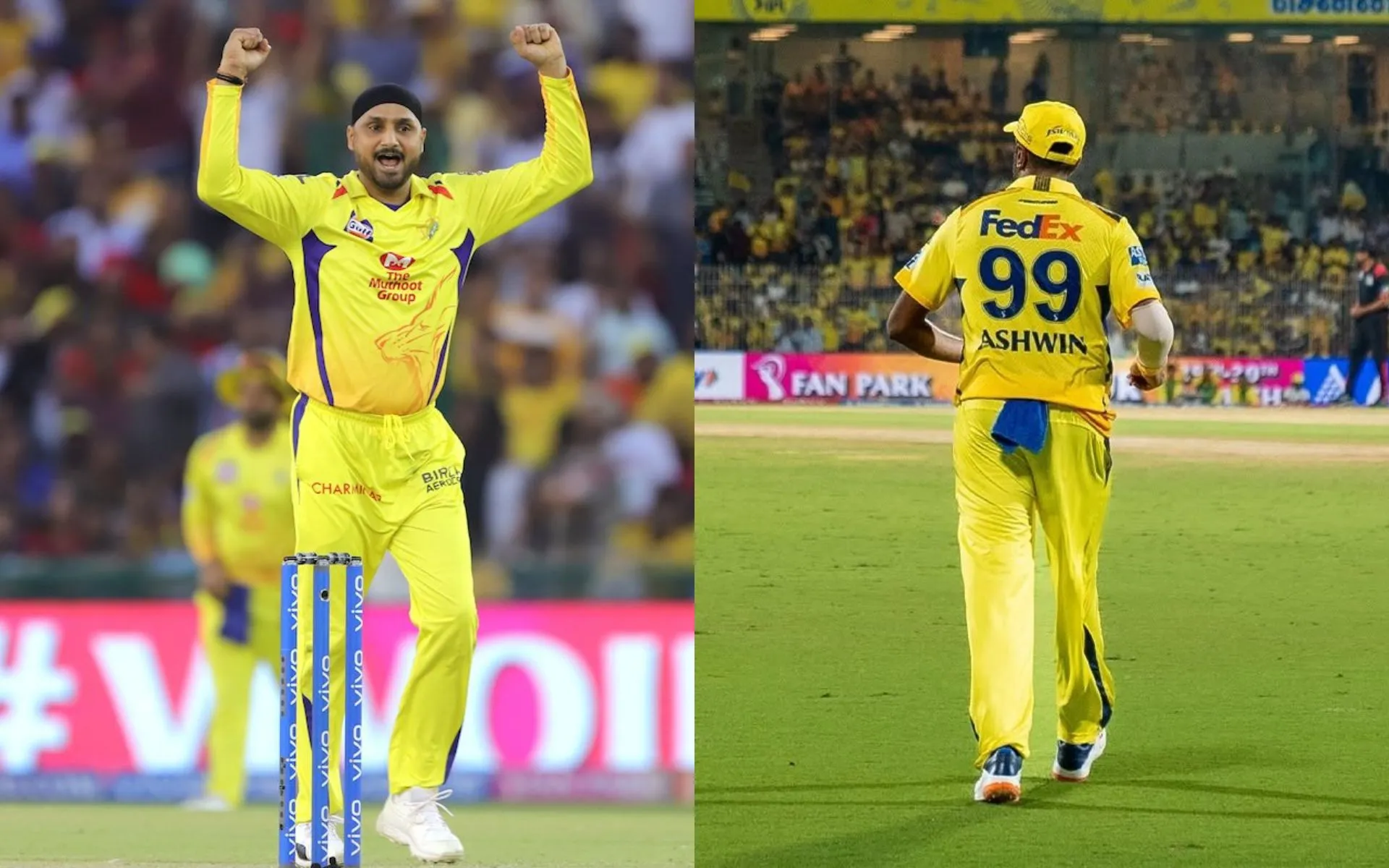 Harbhajan Singh On Ashwin's Snub (Source: @HarshaTarak8 /x.com, @IPL/x.com)