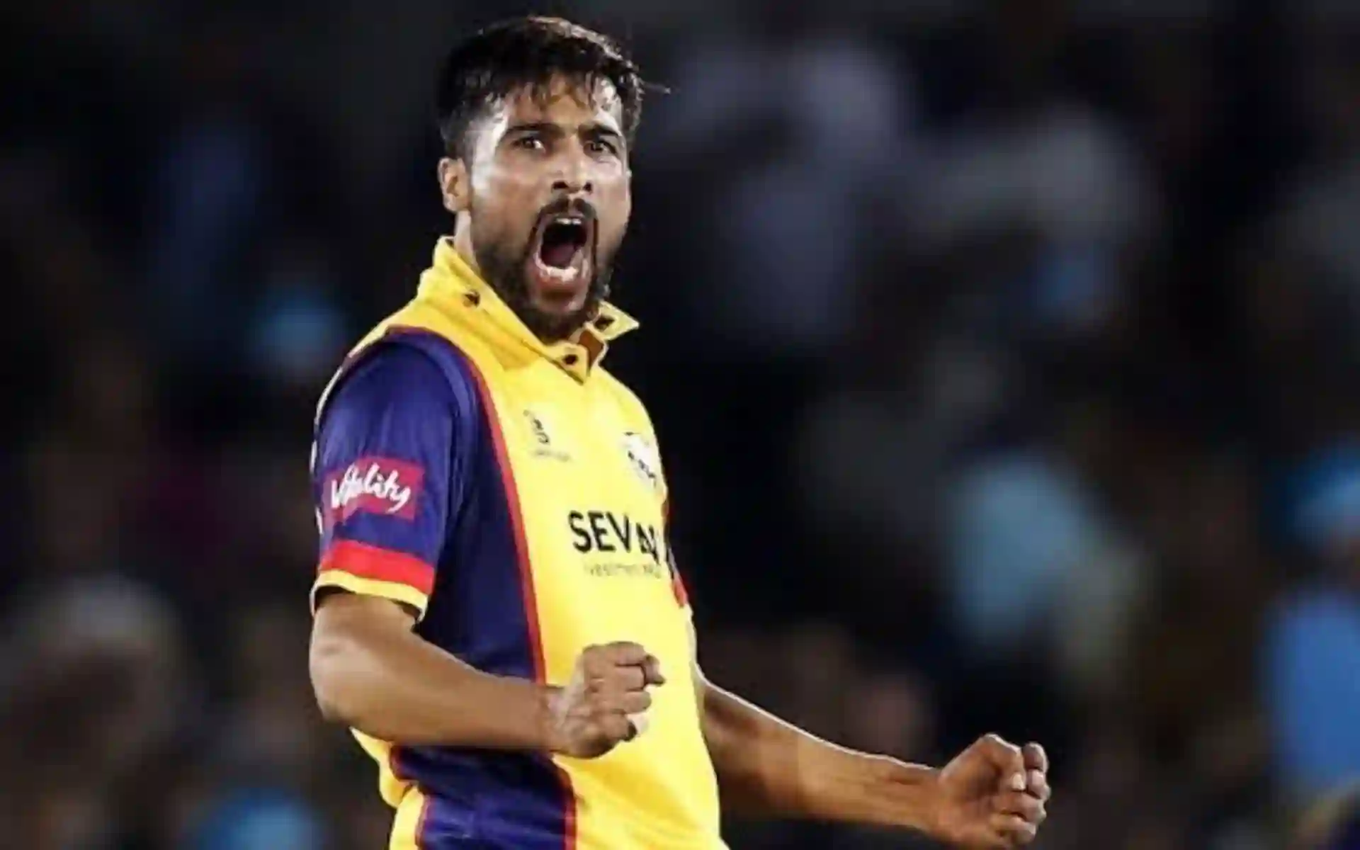 Mohammad Amir played for Essex from 2017-2019 [Source: @CallMeSheri1/x.com]