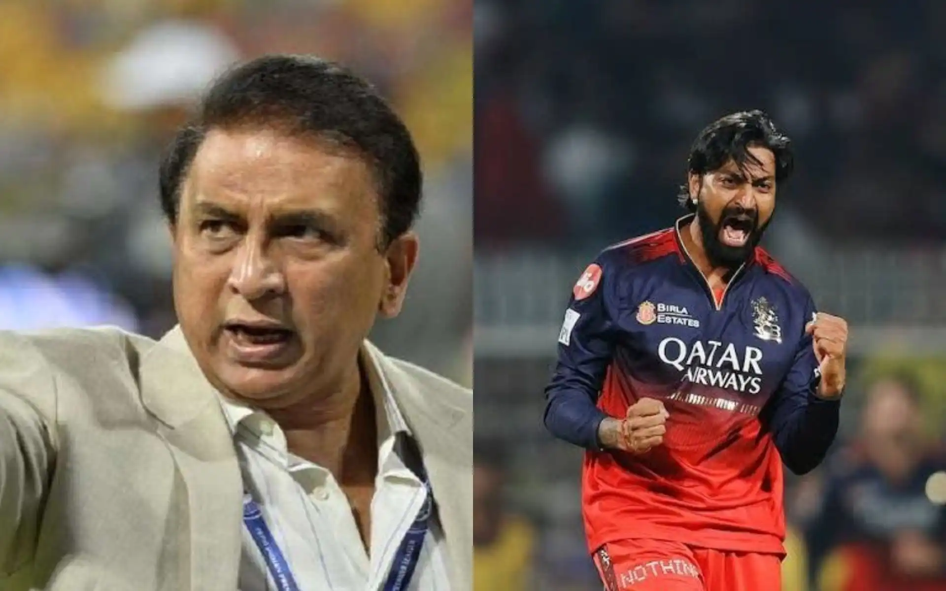 Gavaskar backs Krunal For Leadership role (Source: @sagarcasm/x.com, @mufaddal_vohra/x.com)