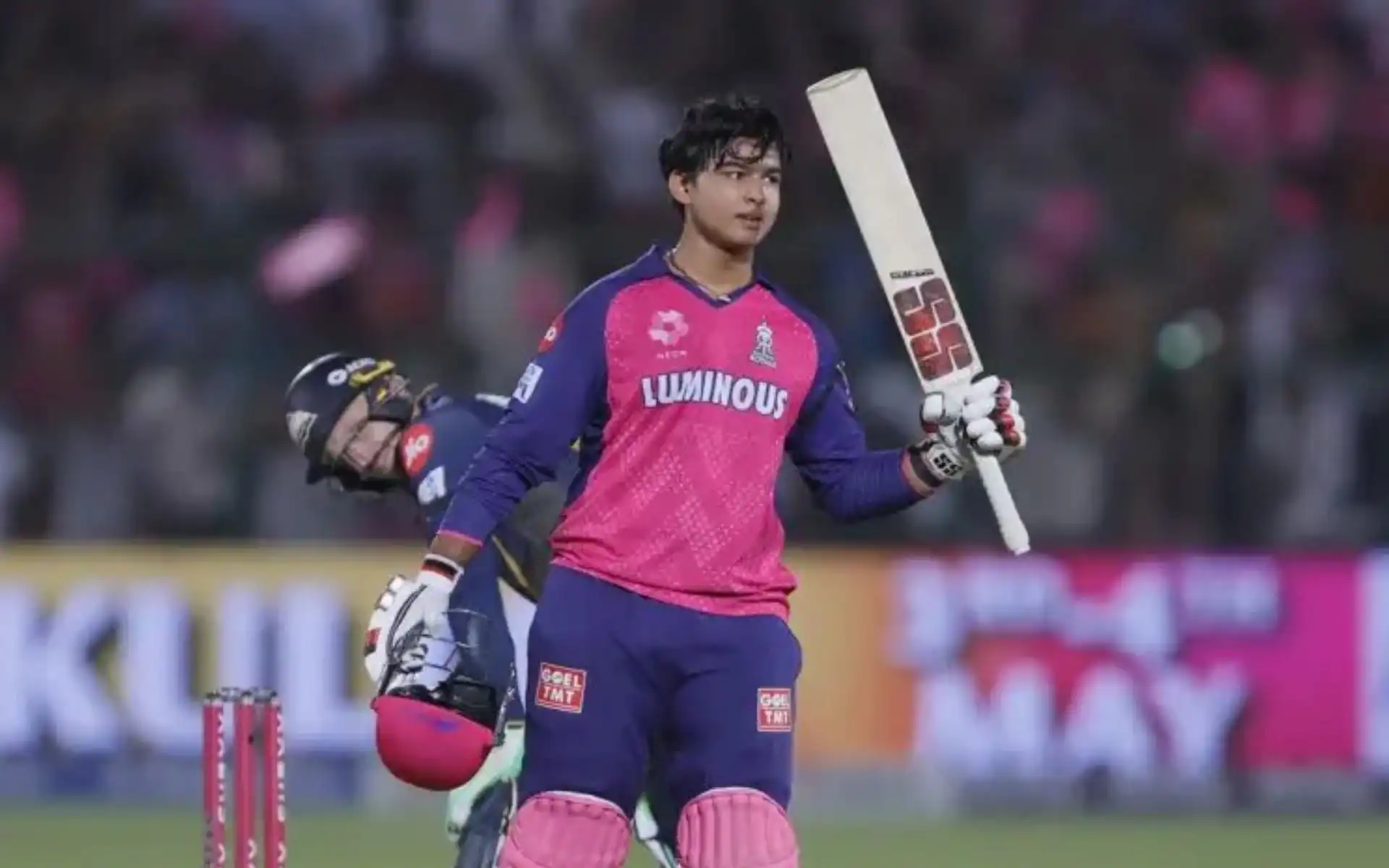 Vaibhav Suryavanshi in IPL (Source:@praneeshroyce,x.com)
