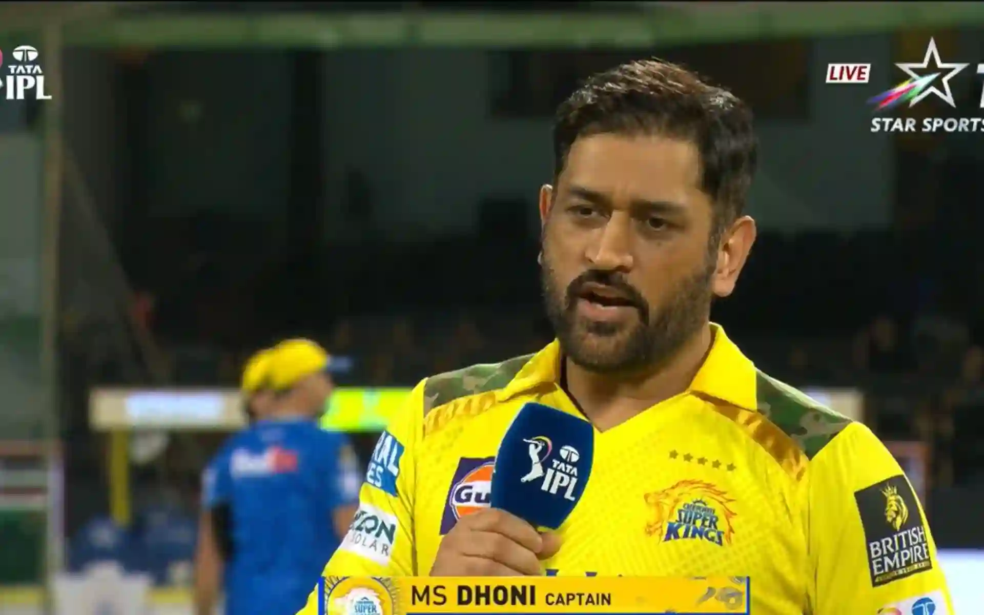 MS Dhoni - (Source : @Johns/X.com)