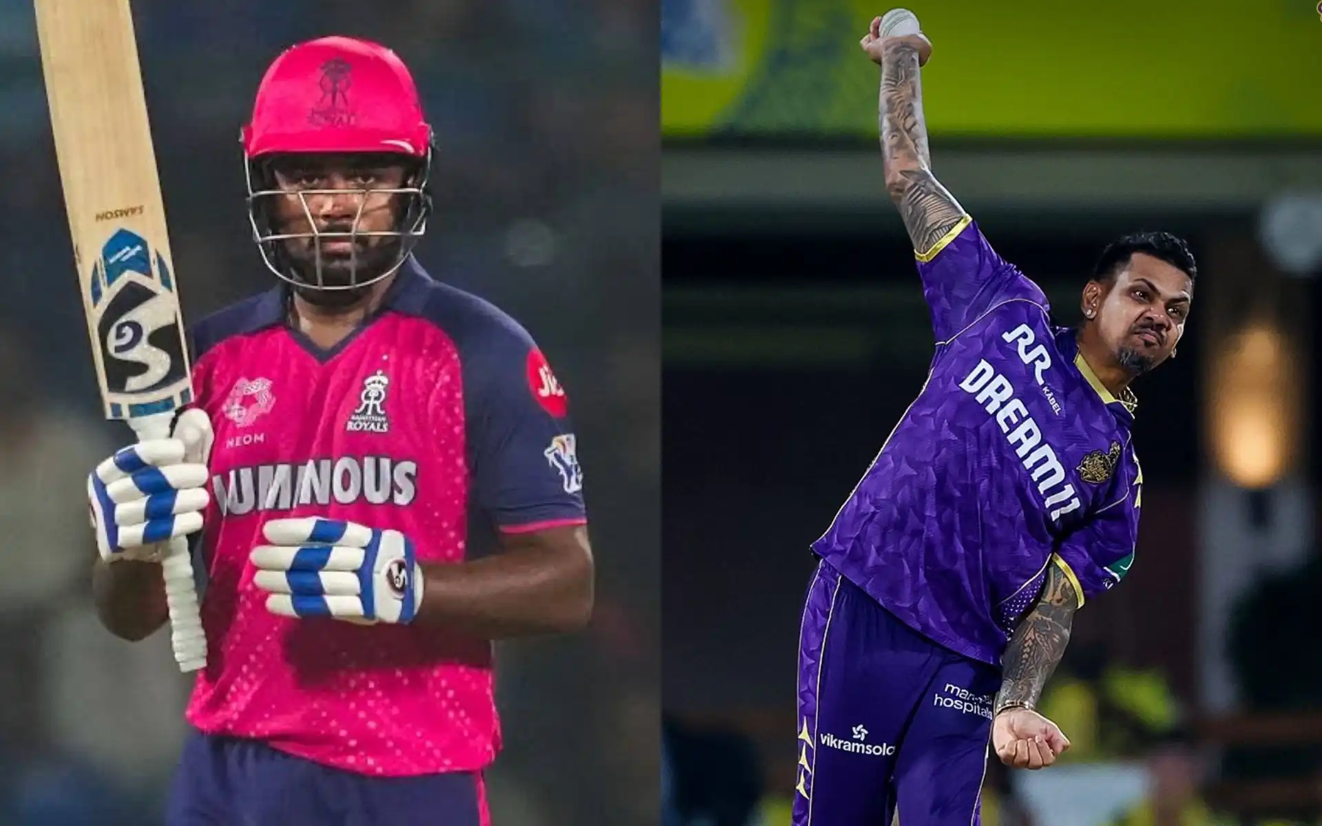 KKR vs RR Player Battles [Source: @chinmayshah28, @MONIKA62892/x.com]