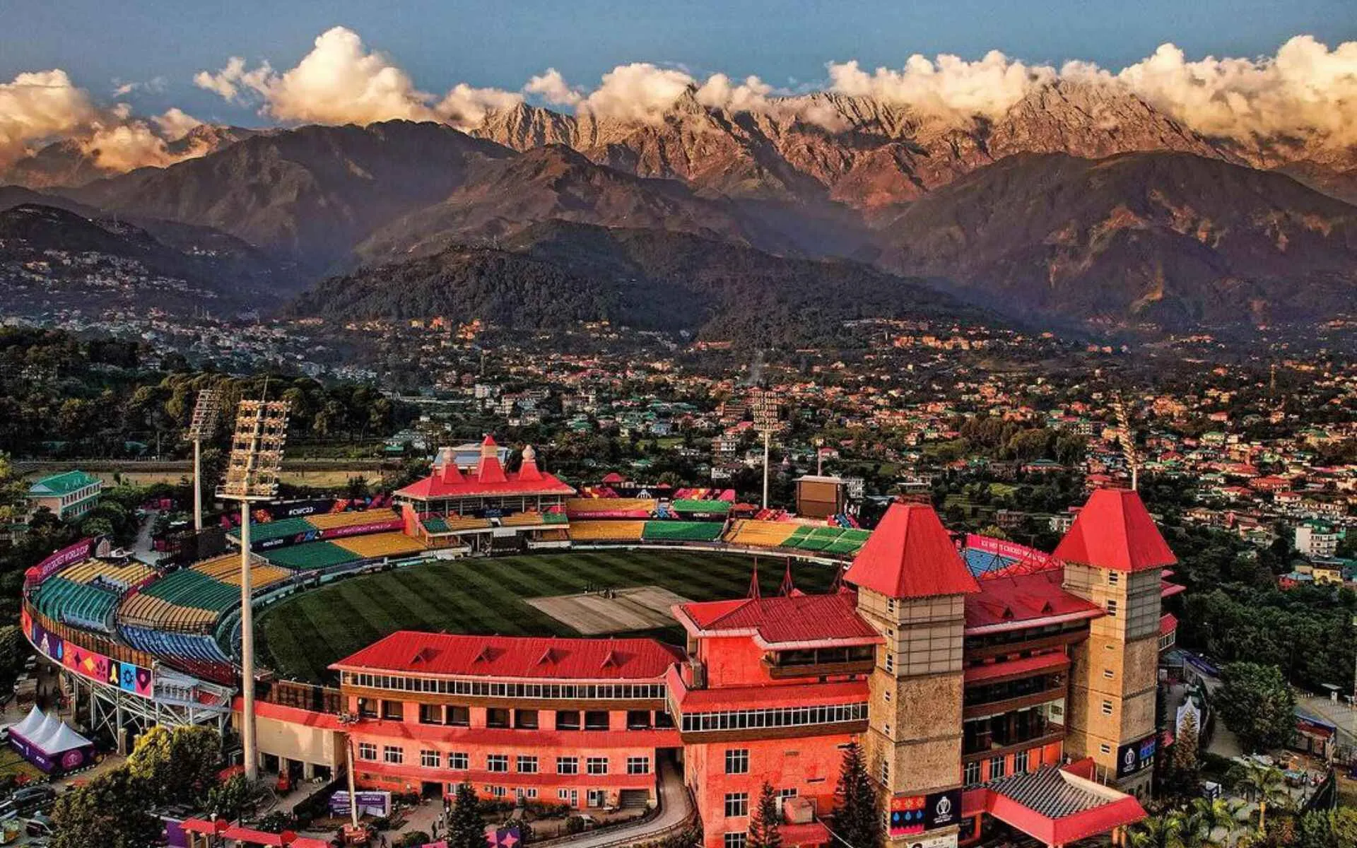 HPCA Stadium in Dharamsala (Source:@XtraDismo,x.com)