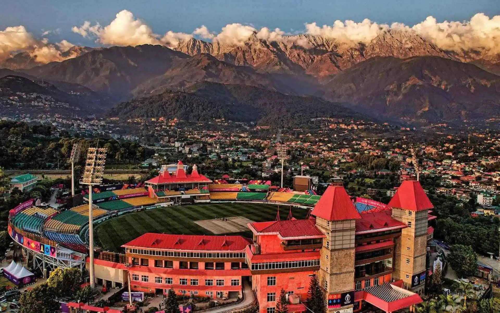 HPCA Stadium in Dharamsala (Source:@XtraDismo,x.com)
