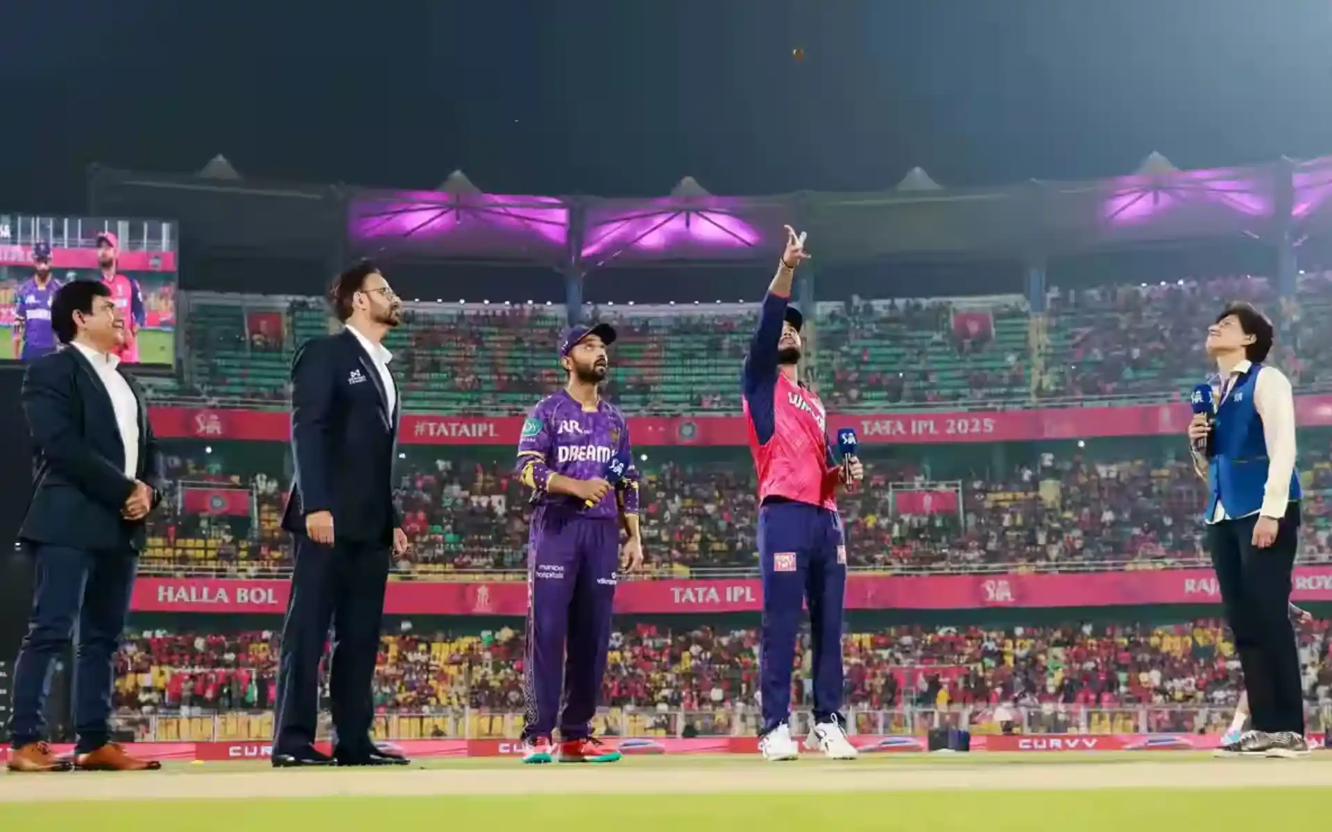 Moeen Ali Replaces Ramandeep In KKR As Rahane Opts To Bat First vs Riyan Parag's RR