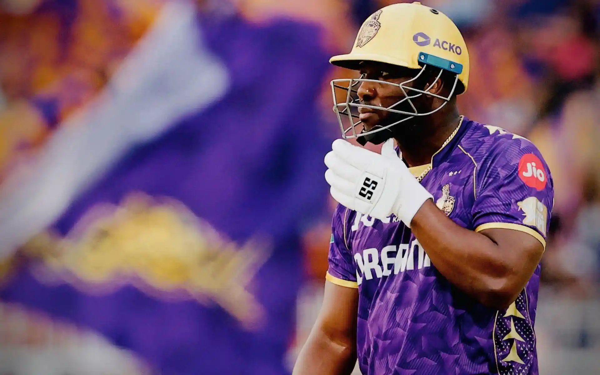 आईपीएल में केकेआर के लिए आंद्रे रसेल (स्रोत: @KKRiders/X.com)
