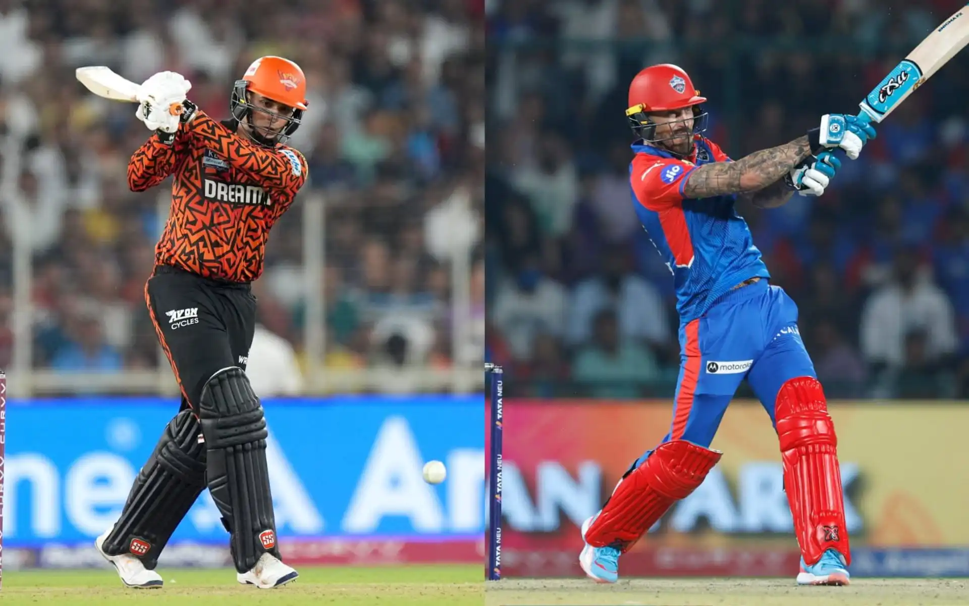 Abhishek Sharma and Faf du Plessis will be in action. [Source - IPL/x.com]