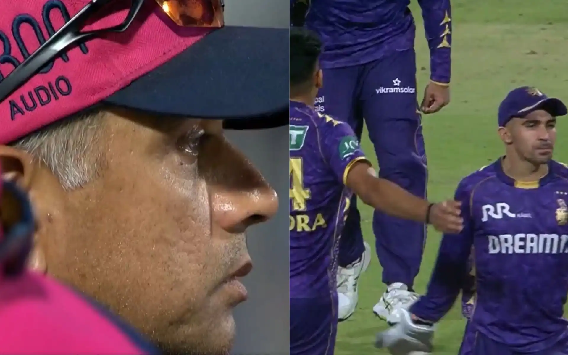 Rahul Dravid and KKR players [Source: @IPL/x]