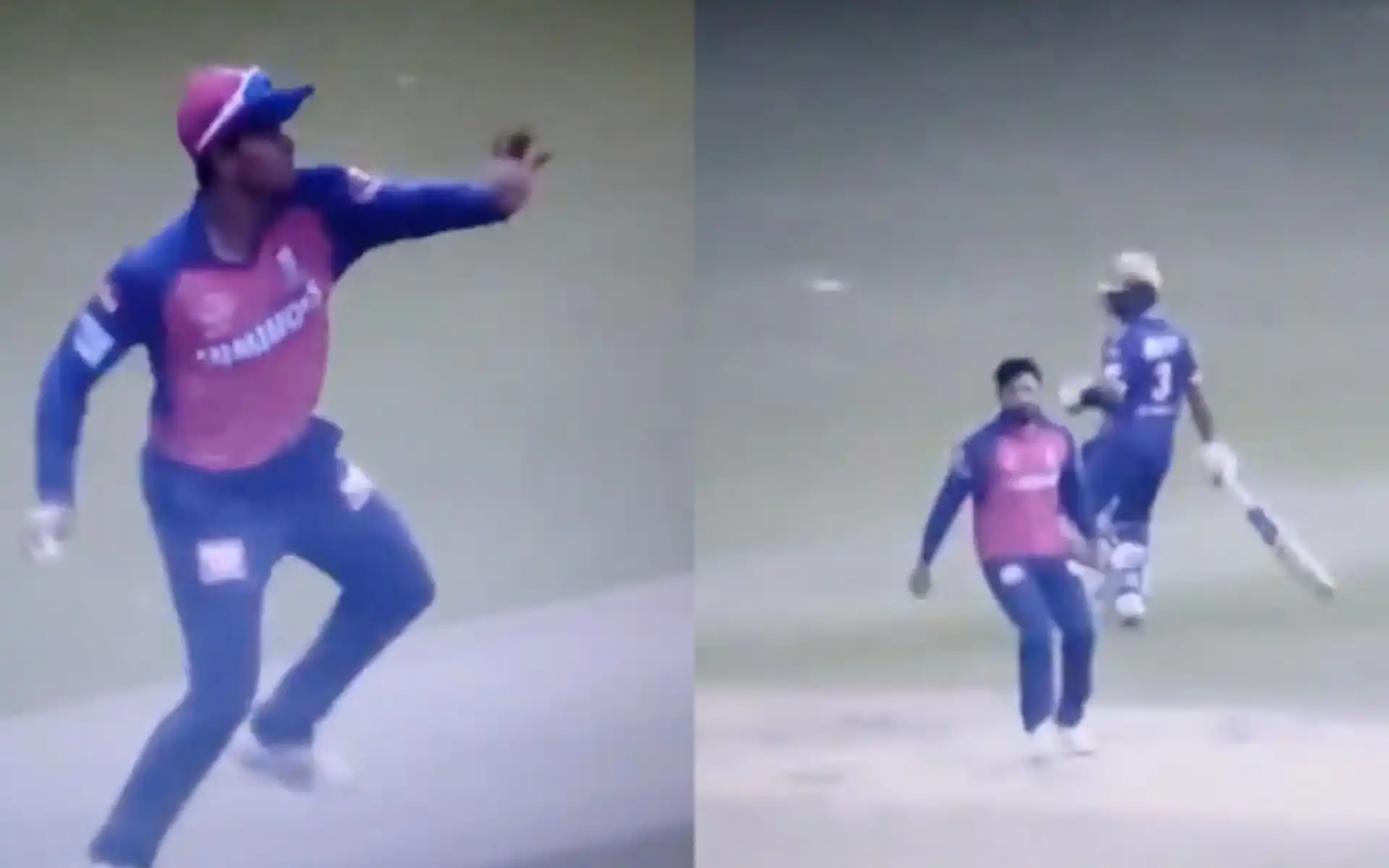 Yashasvi Jaiswal gets abused by Riyan Parag vs KKR [Source: @45kennyat7PM/x.com]