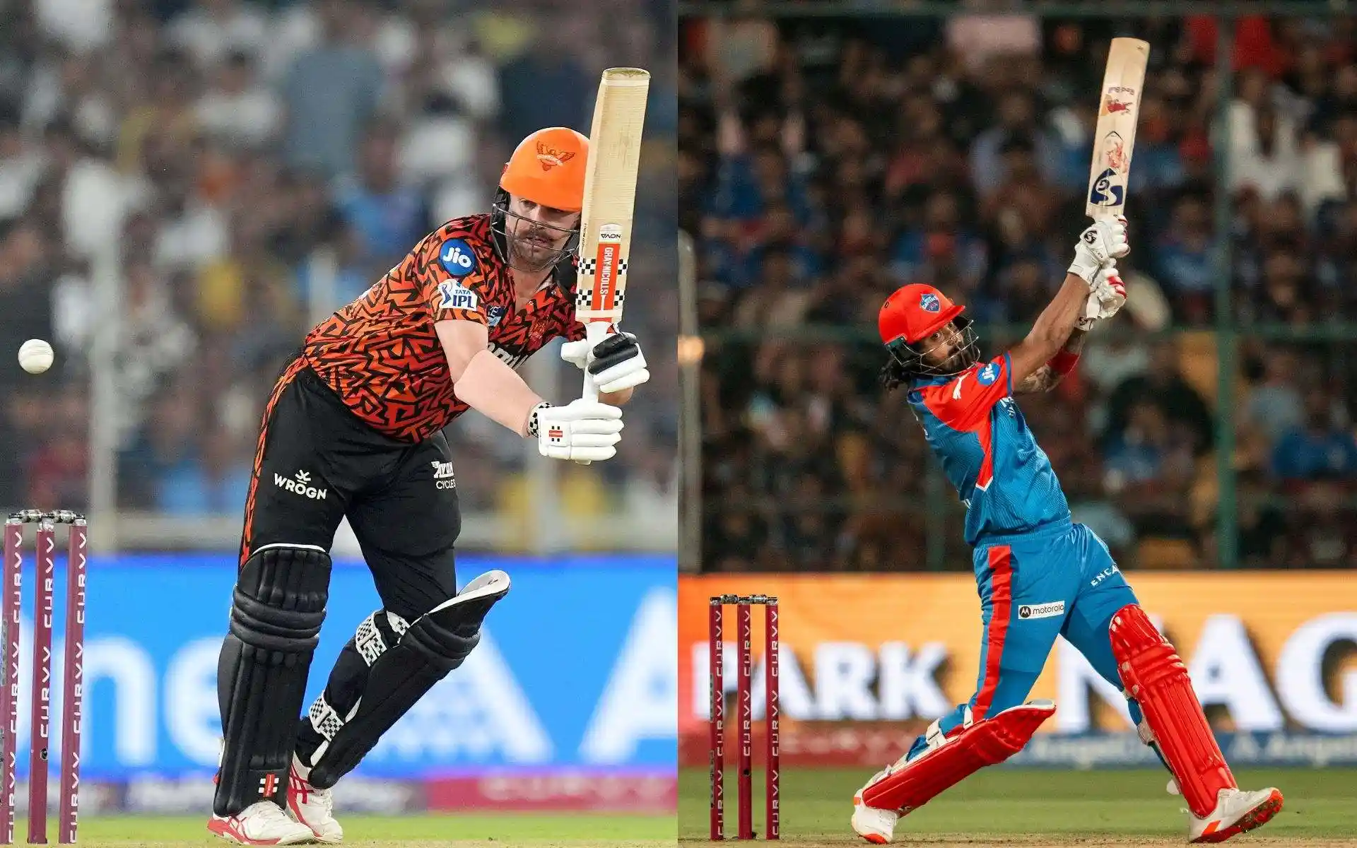 ट्रैविस हेड और केएल राहुल (स्रोत: @IPL/X.com)