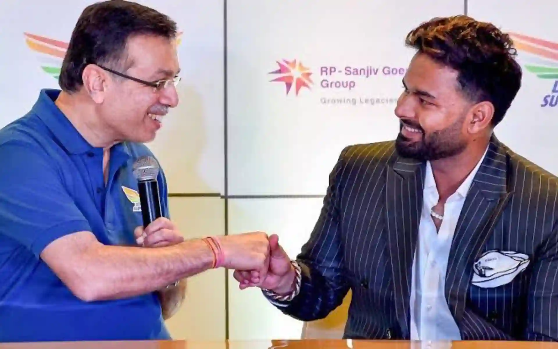 Rishabh Pant and Goenka - (Source : @Johns/X.com)