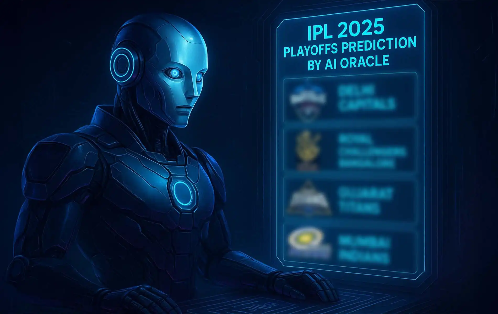 AI Predicts the four teams in the IPL Play-offs [Source: OneCricket]
