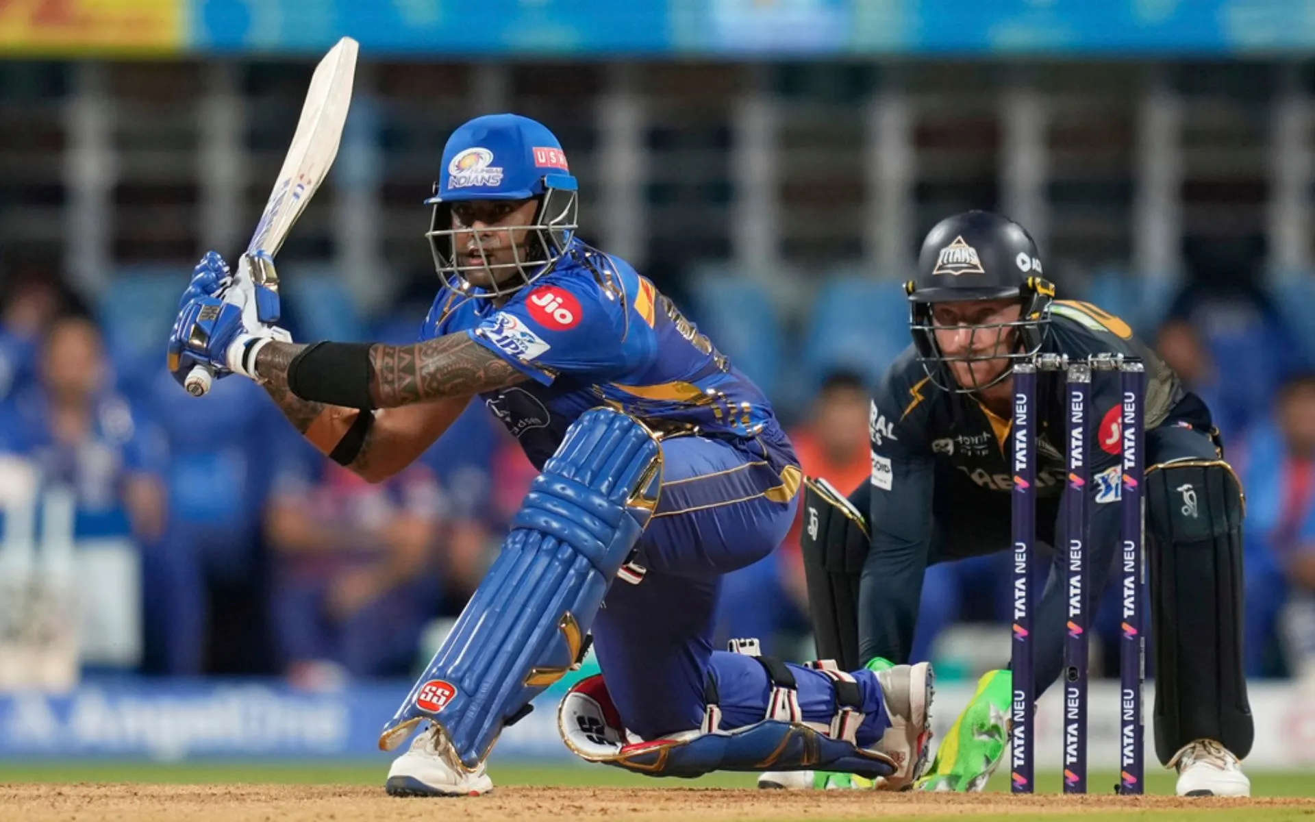 SKY enters record books [Source: AP Photo]
