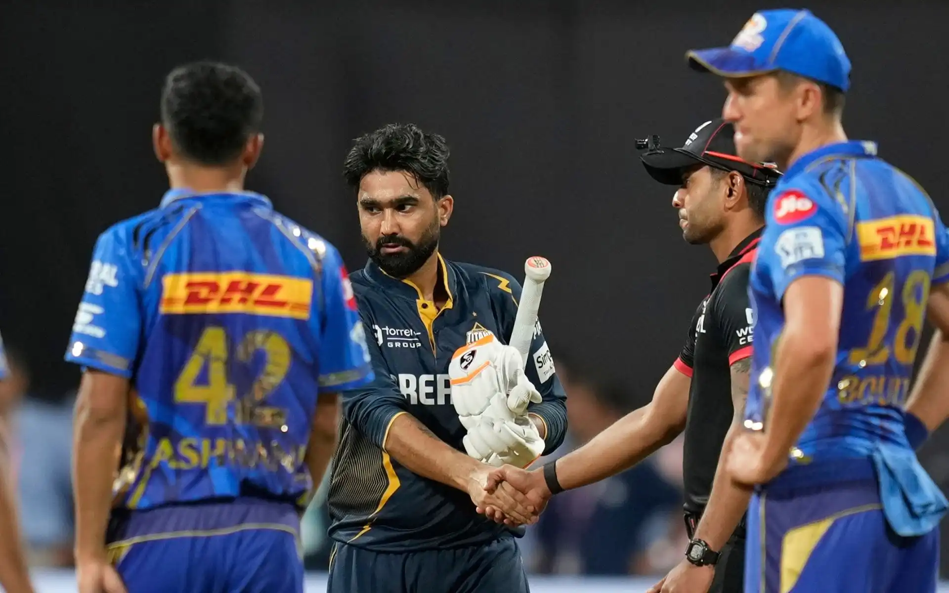 Tewatia, Gerald Coetzee Emerge Hero As Bumrah, Boult Threat Go In Vain In Rain-Marred Thriller