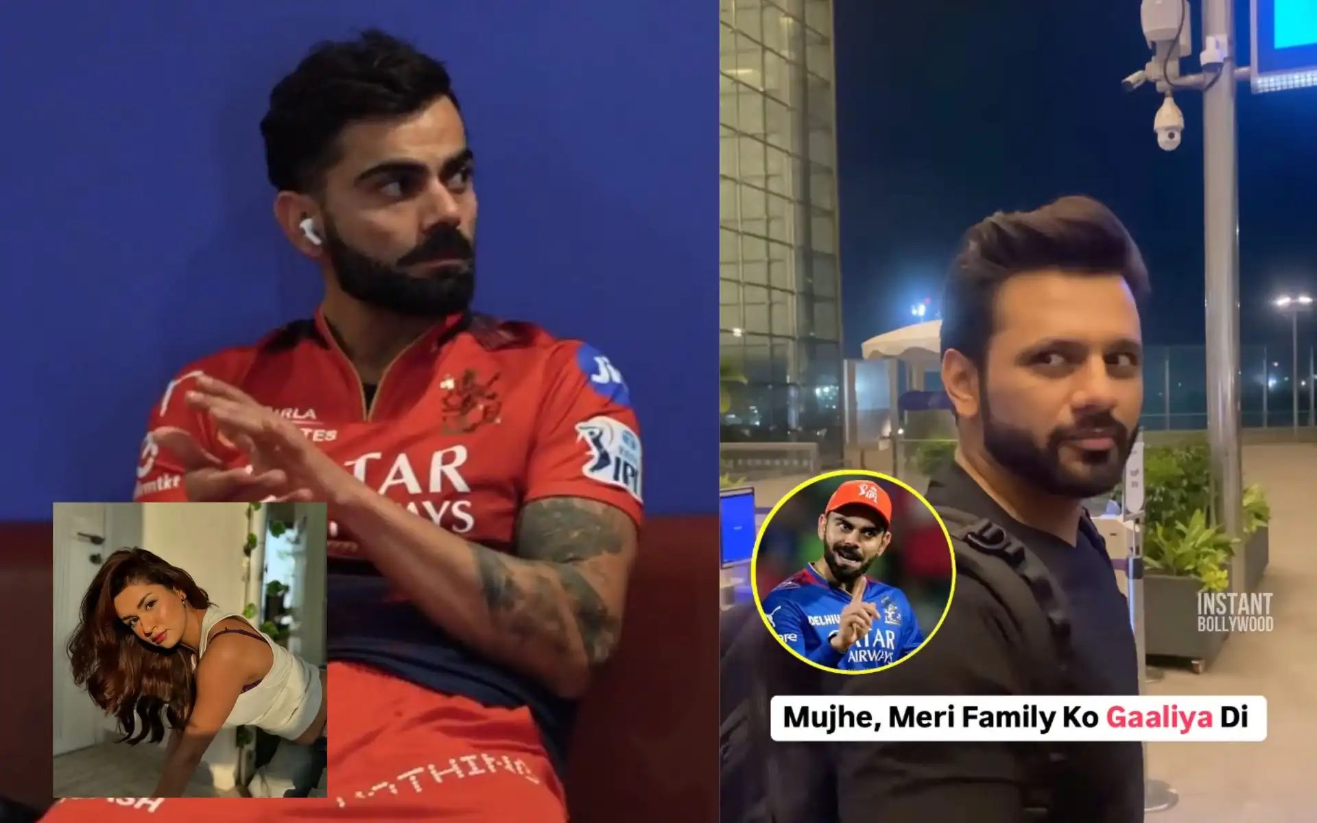 Virat Kohli and Rahul Vaidya Controversy (Source:@stargallery2020,x.com)